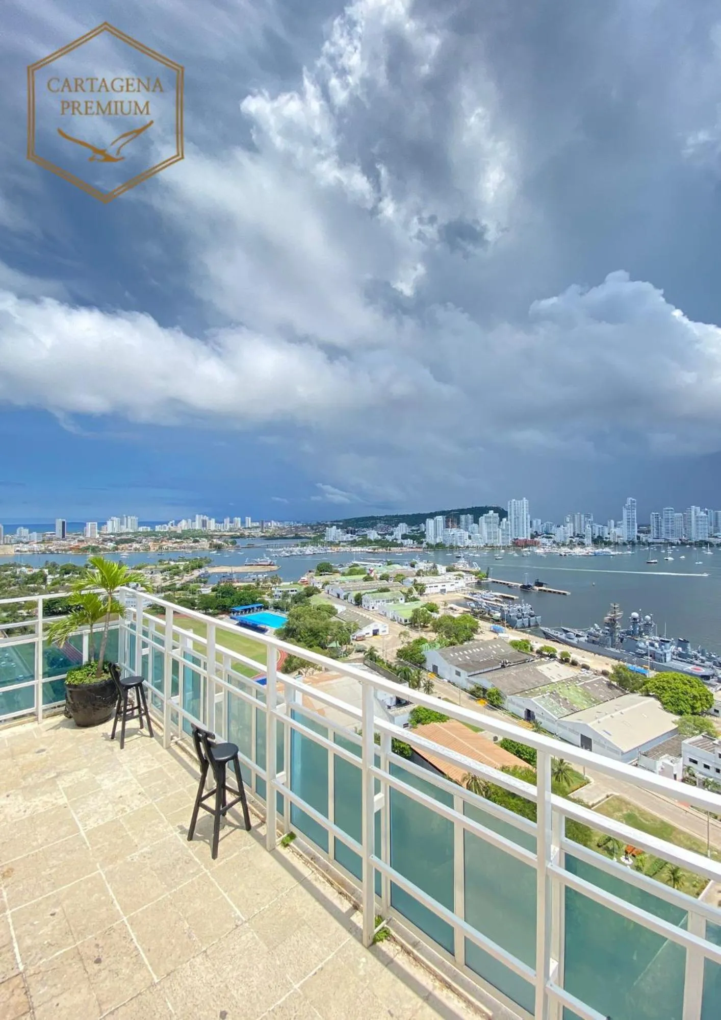 City view in Hotel Cartagena Premium