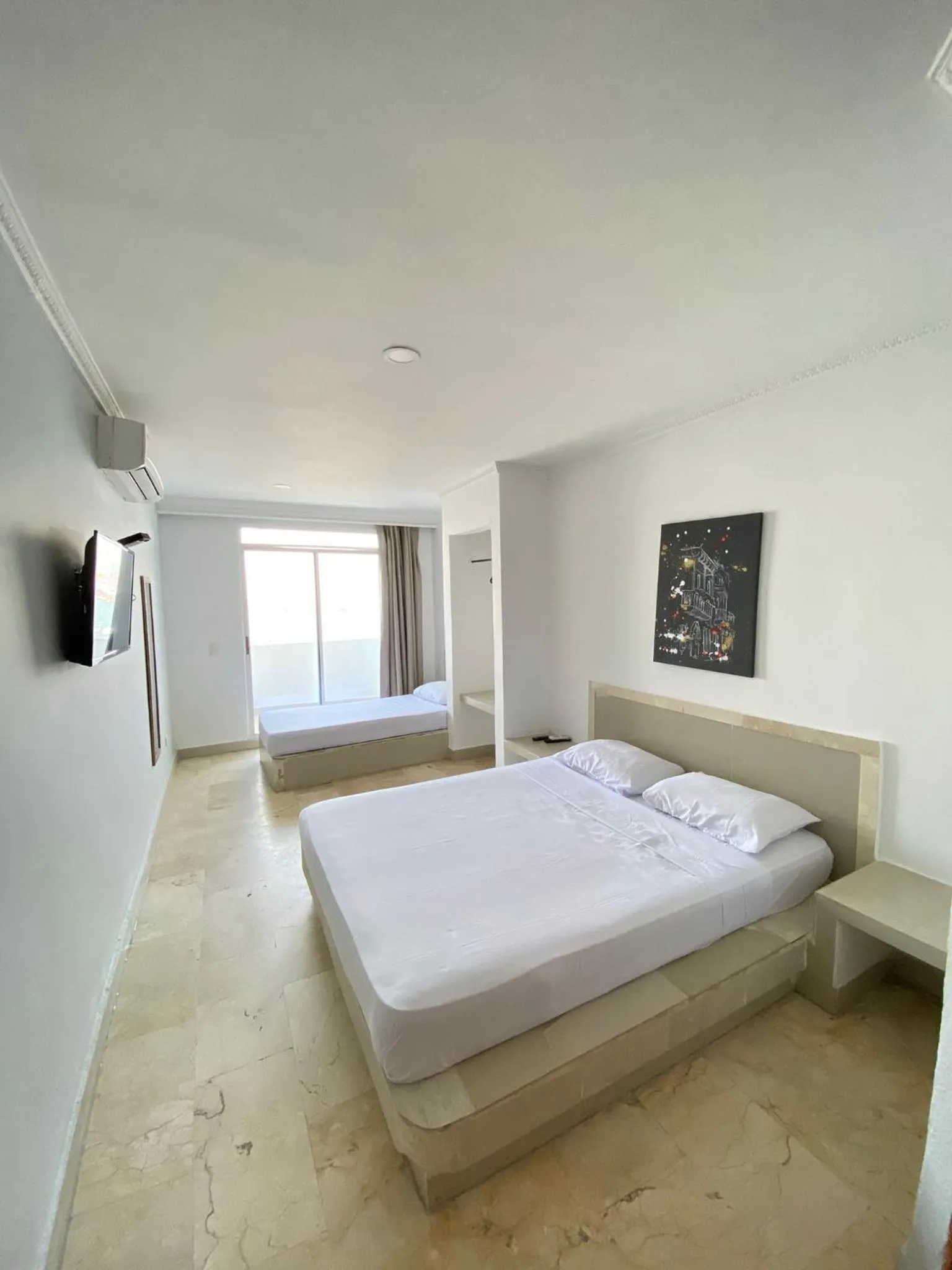 Photo of the whole room, Bed in Hotel Cartagena Premium