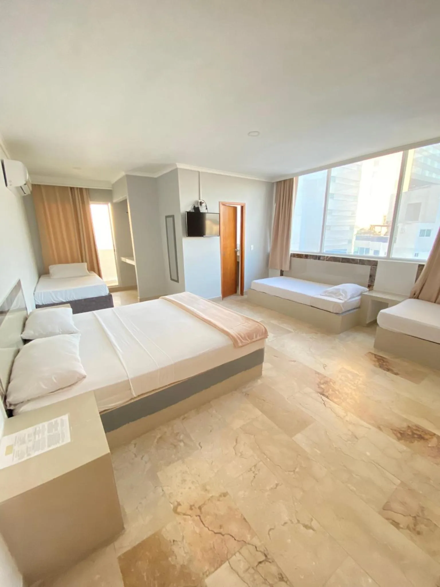 Bed in Hotel Cartagena Premium