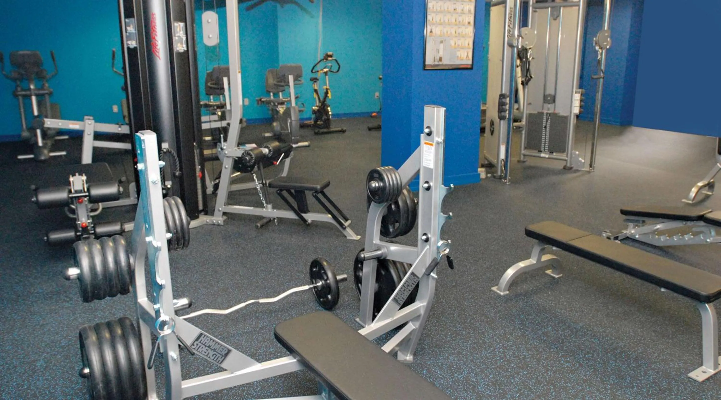 Fitness centre/facilities in Robert Treat Hotel