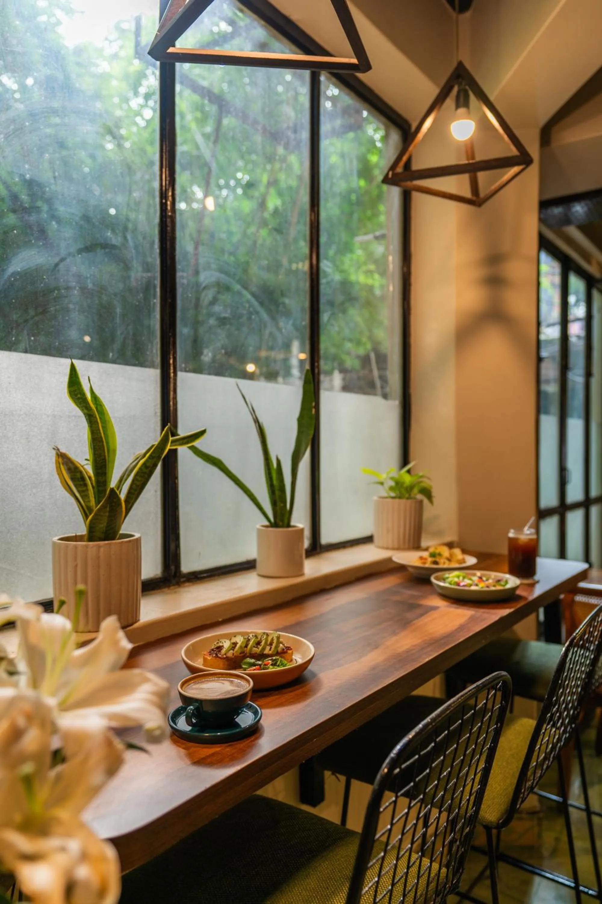 Food in Minimalist One Hauz Khas Village