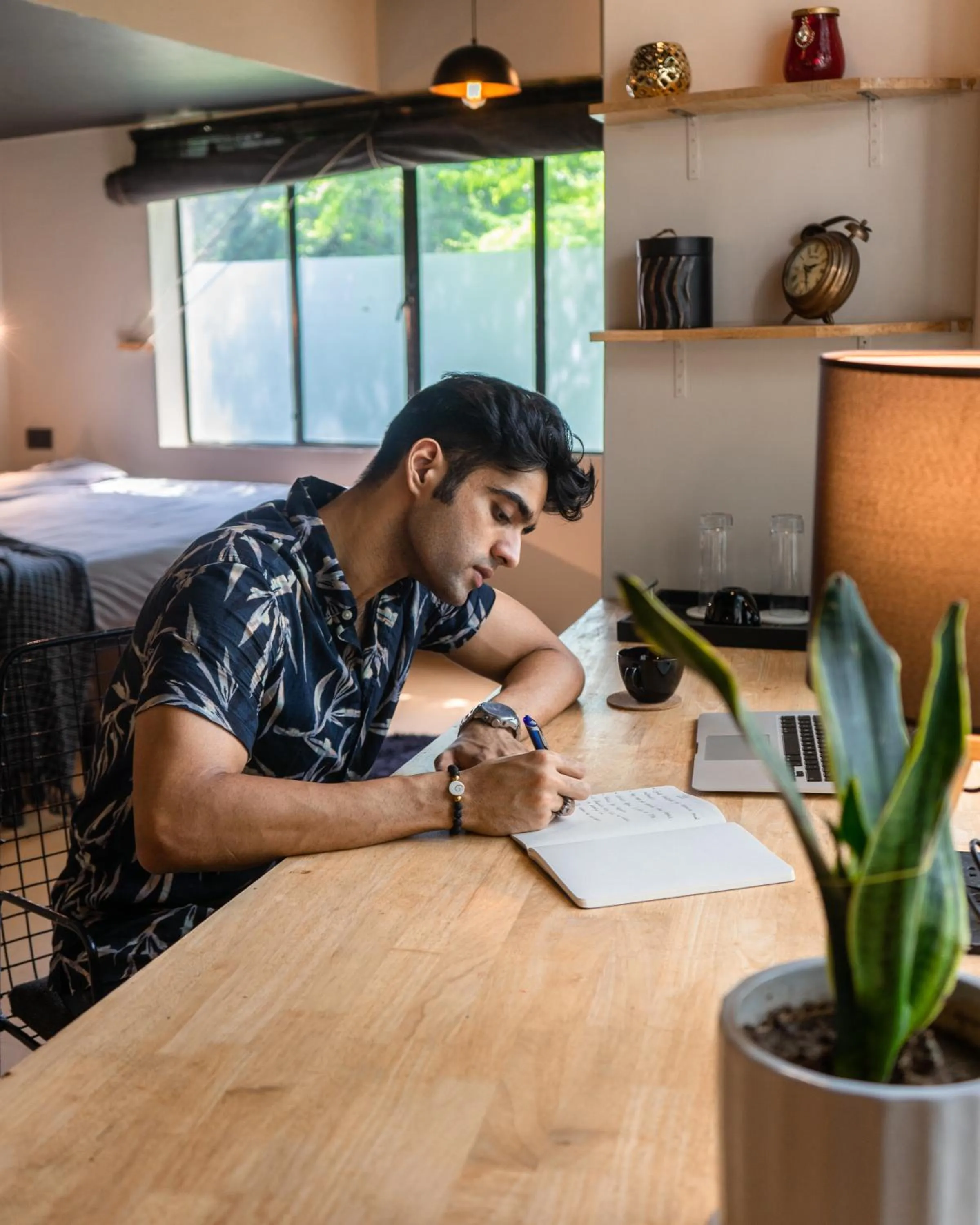 People in Minimalist One Hauz Khas Village