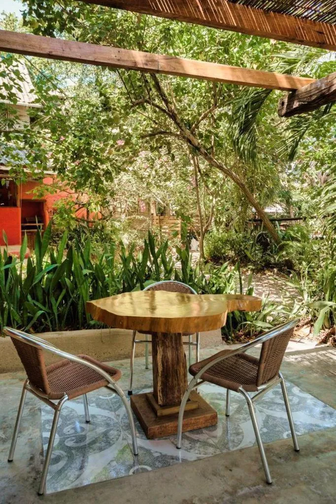 Patio in Hotel Playa Scondida Barú