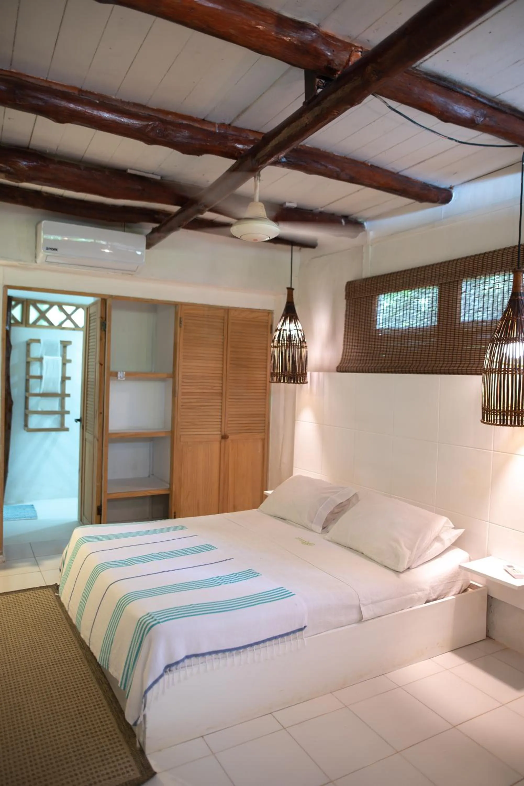 Bed in Hotel Playa Scondida Barú