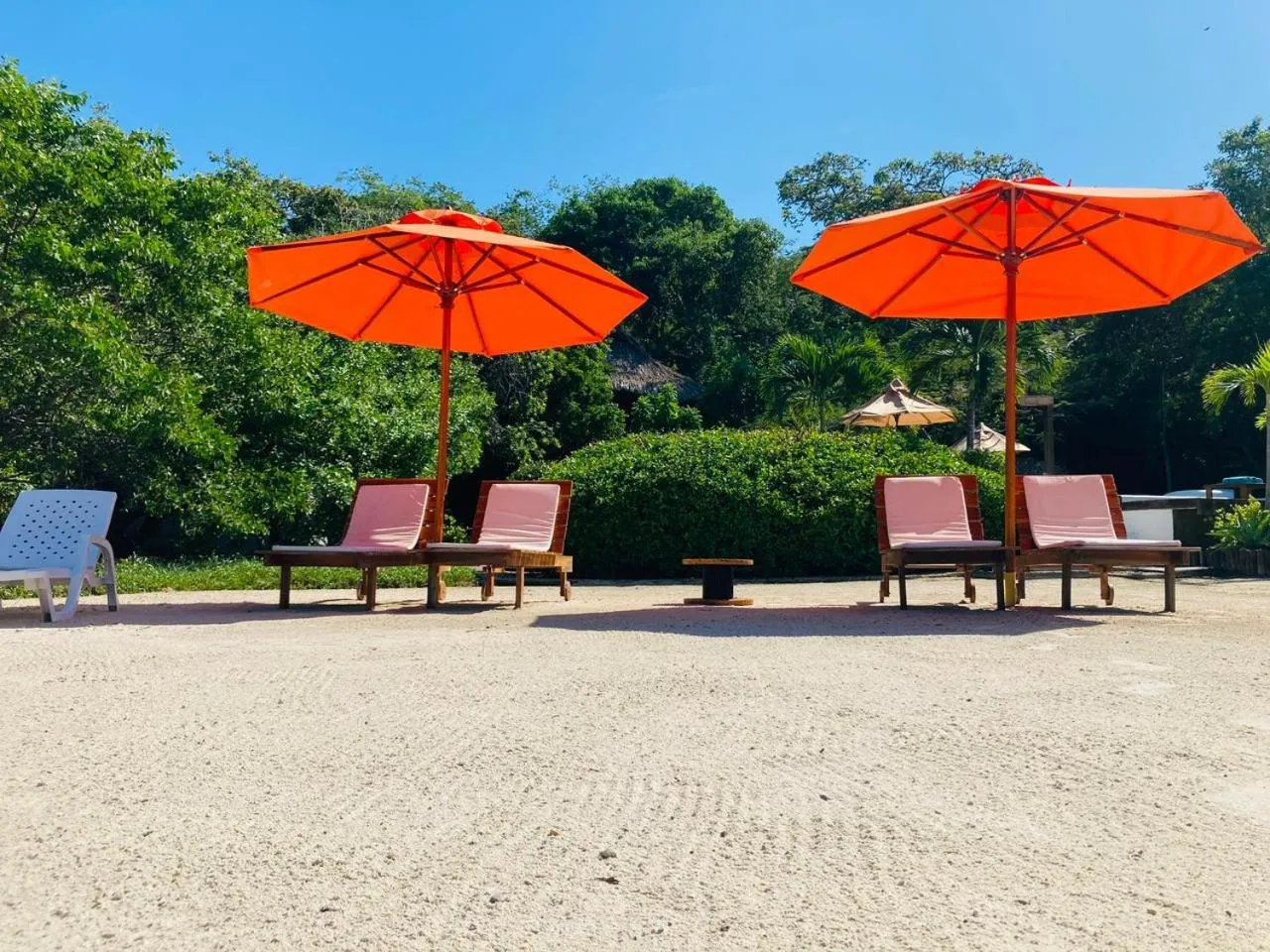 sunbed in Hotel Playa Scondida Barú