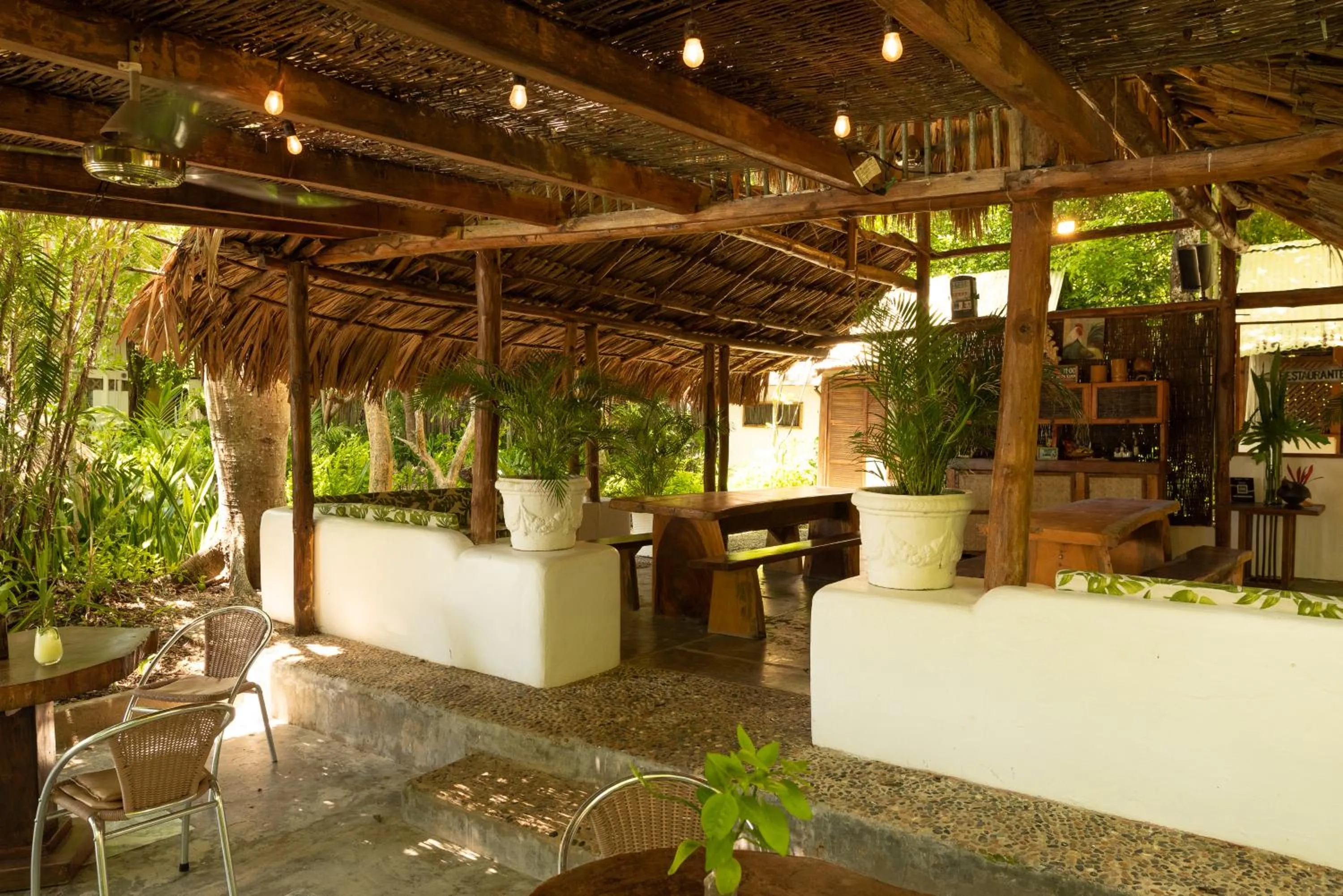 Patio in Hotel Playa Scondida Barú