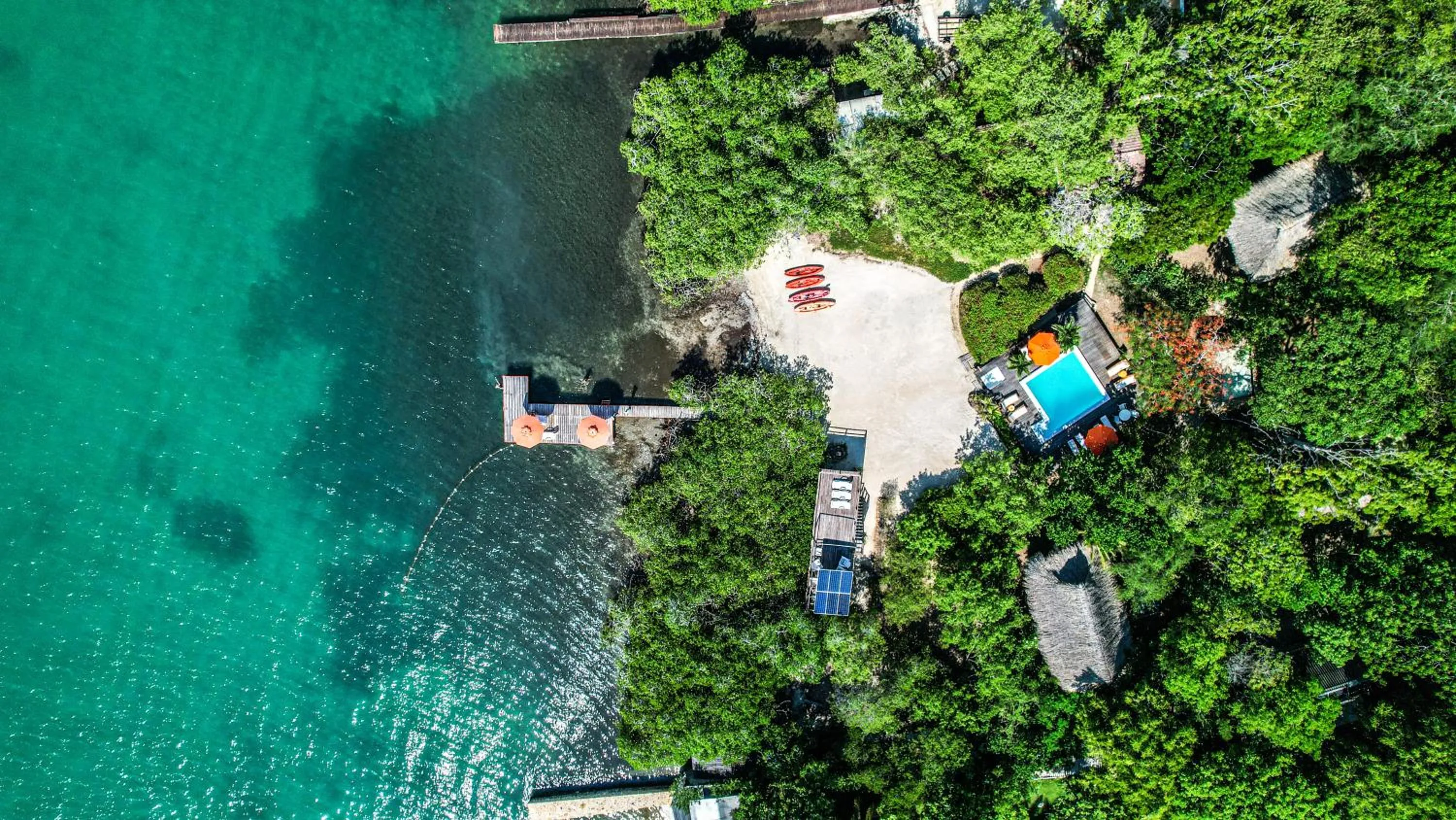 Natural landscape in Hotel Playa Scondida Barú