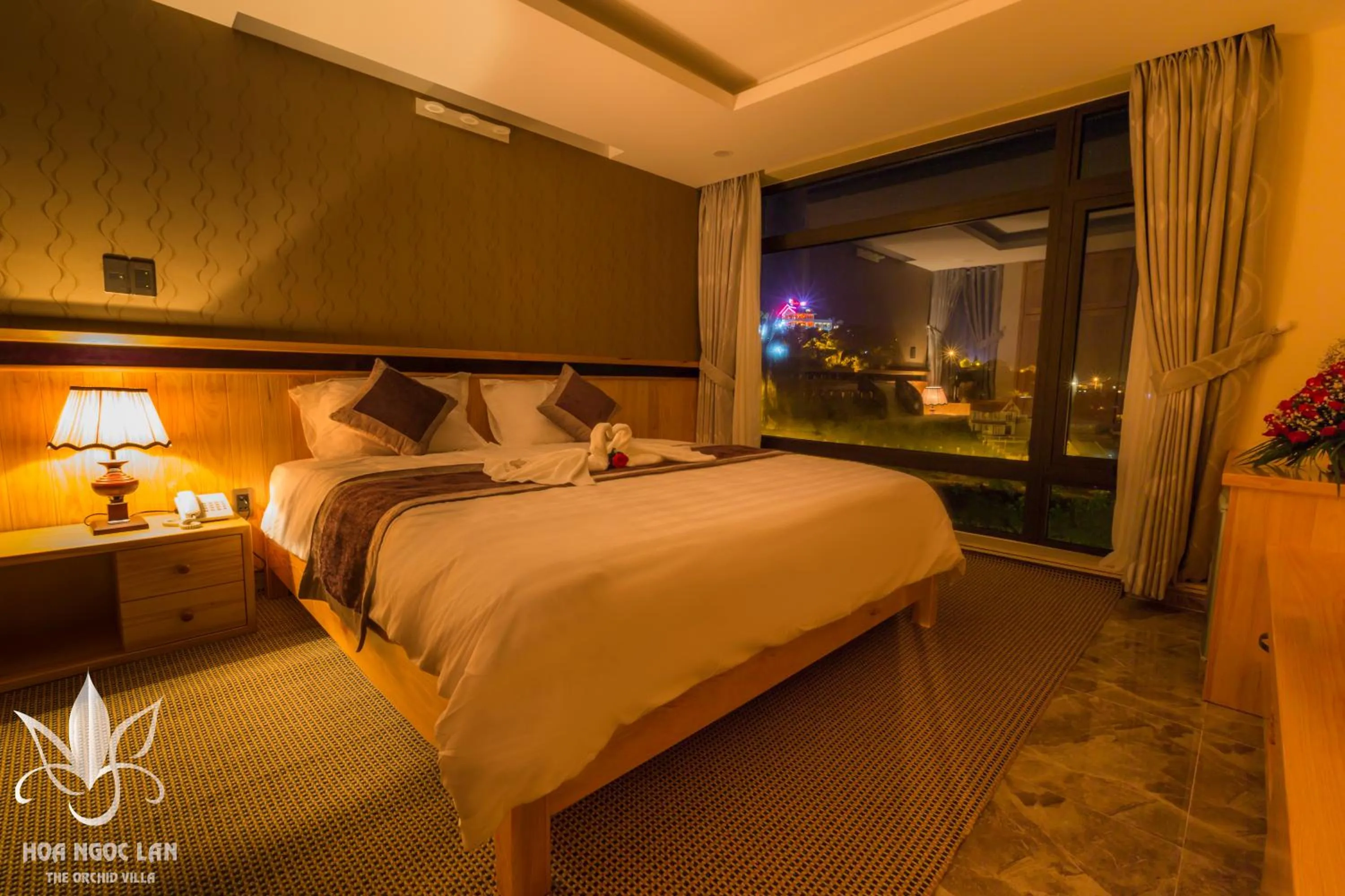 Photo of the whole room, Bed in Hoa Ngoc Lan - The Orchid Villa Dalat