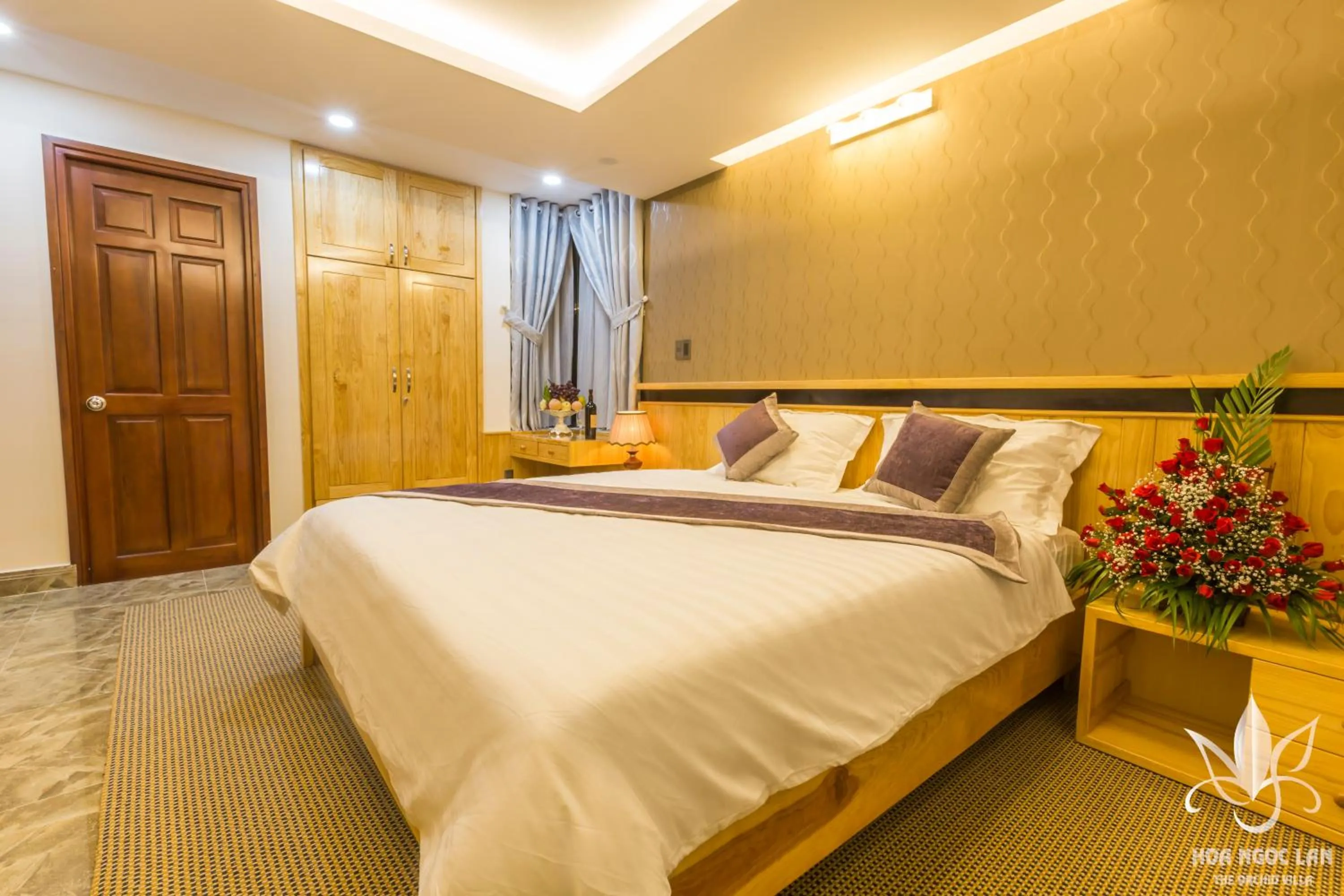 Bed in Hoa Ngoc Lan - The Orchid Villa Dalat