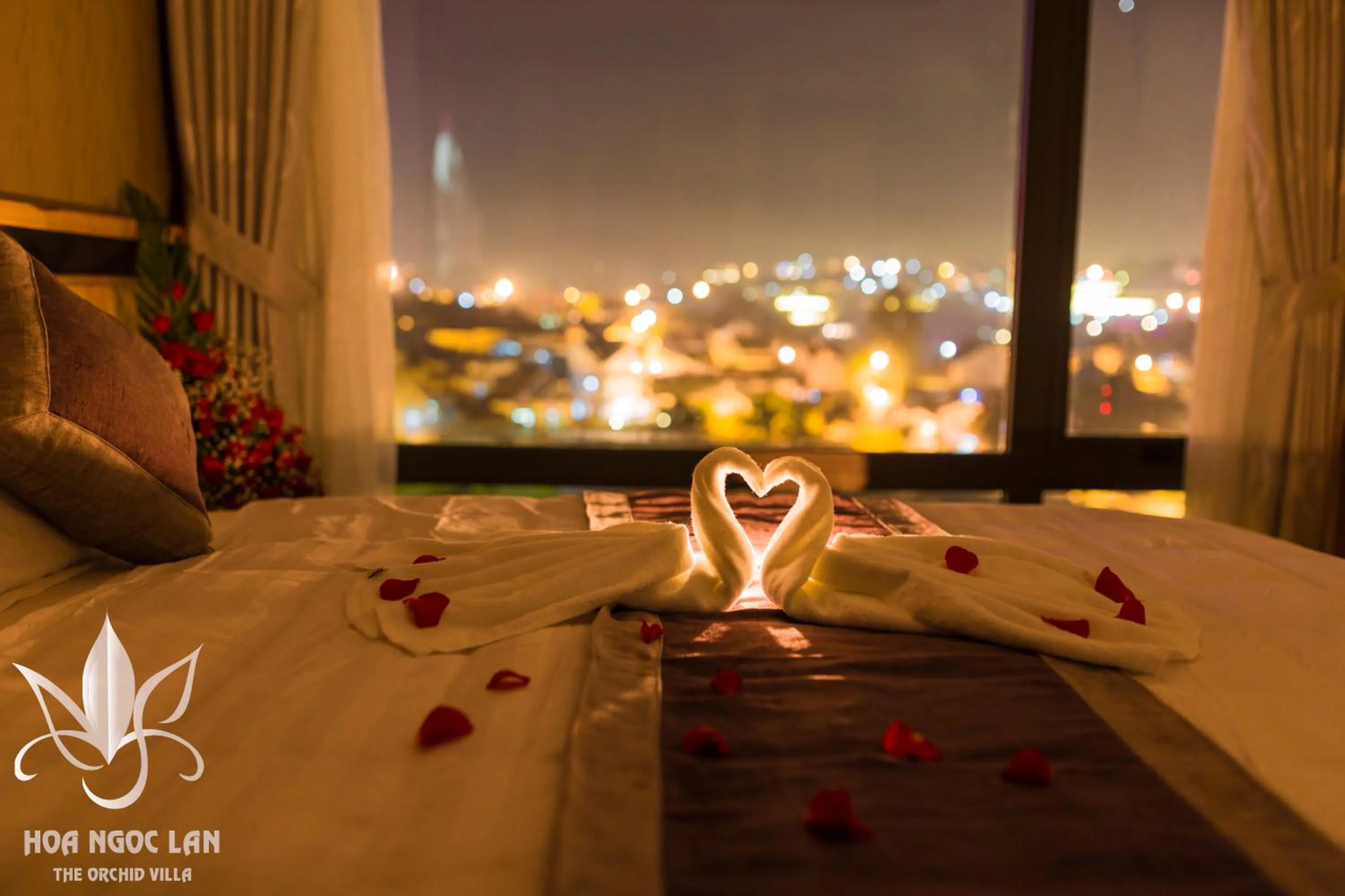 Bed in Hoa Ngoc Lan - The Orchid Villa Dalat