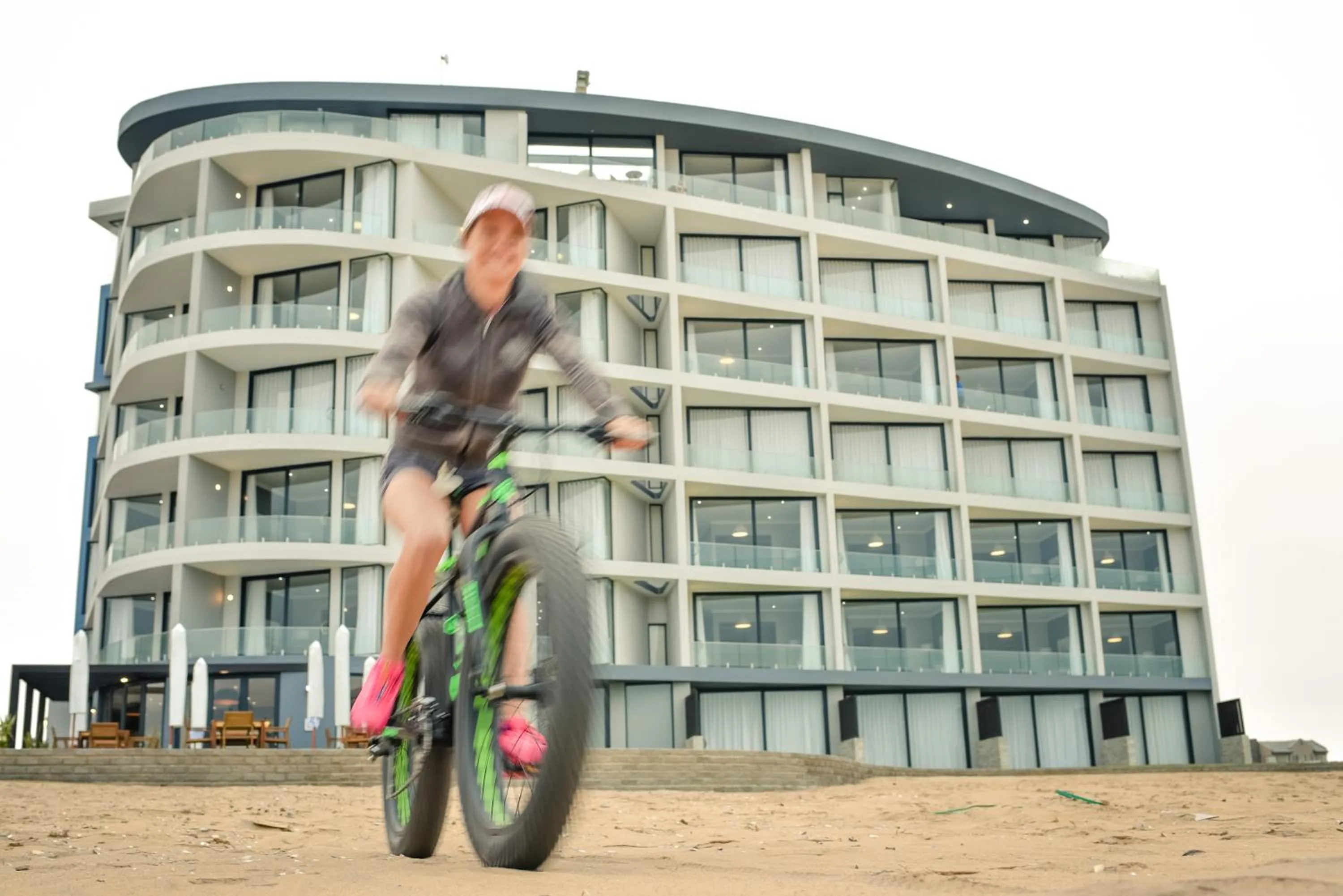 Cycling in Bay View Resort Hotel Namibia