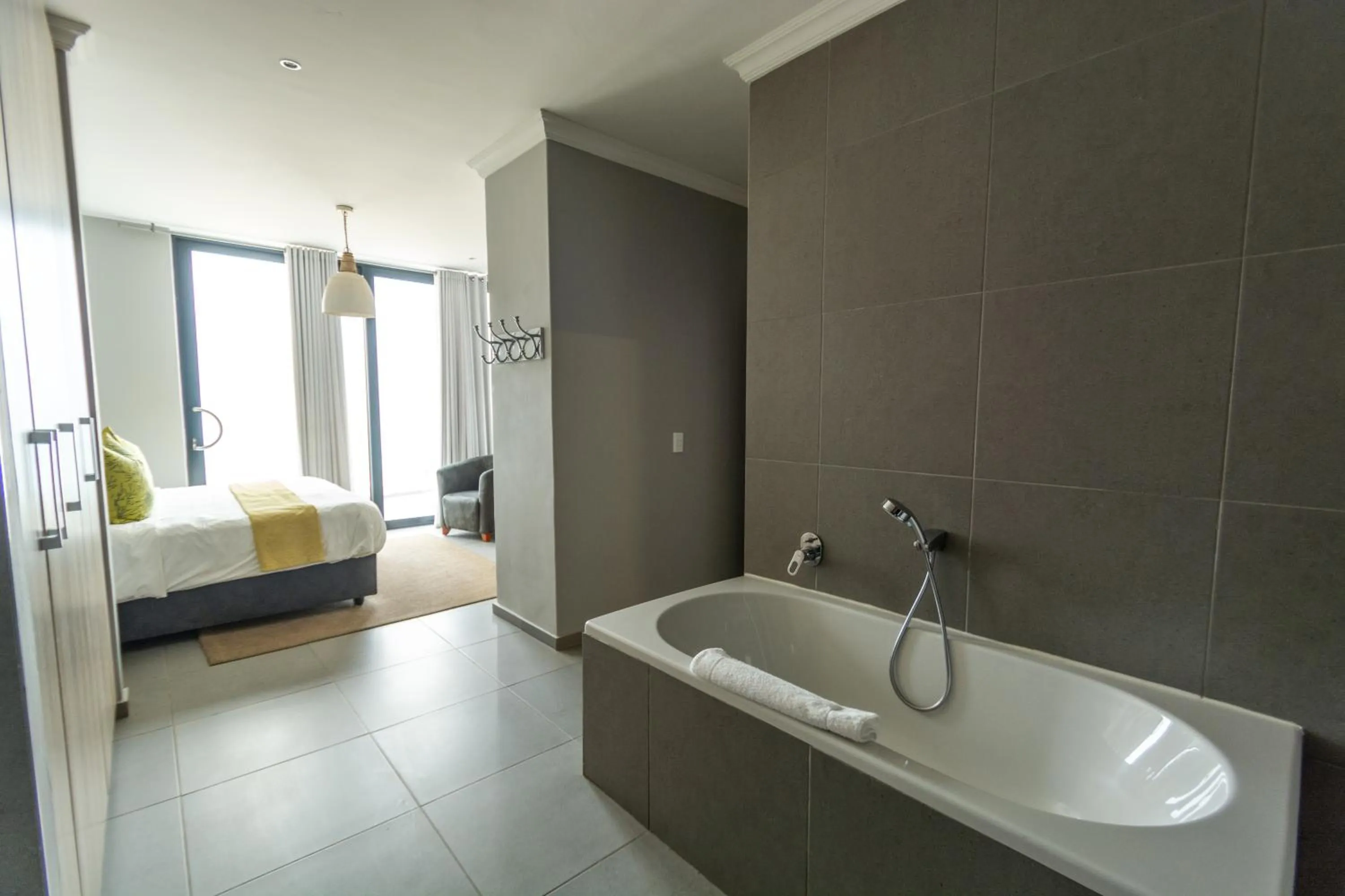 Bed in Bay View Resort Hotel Namibia