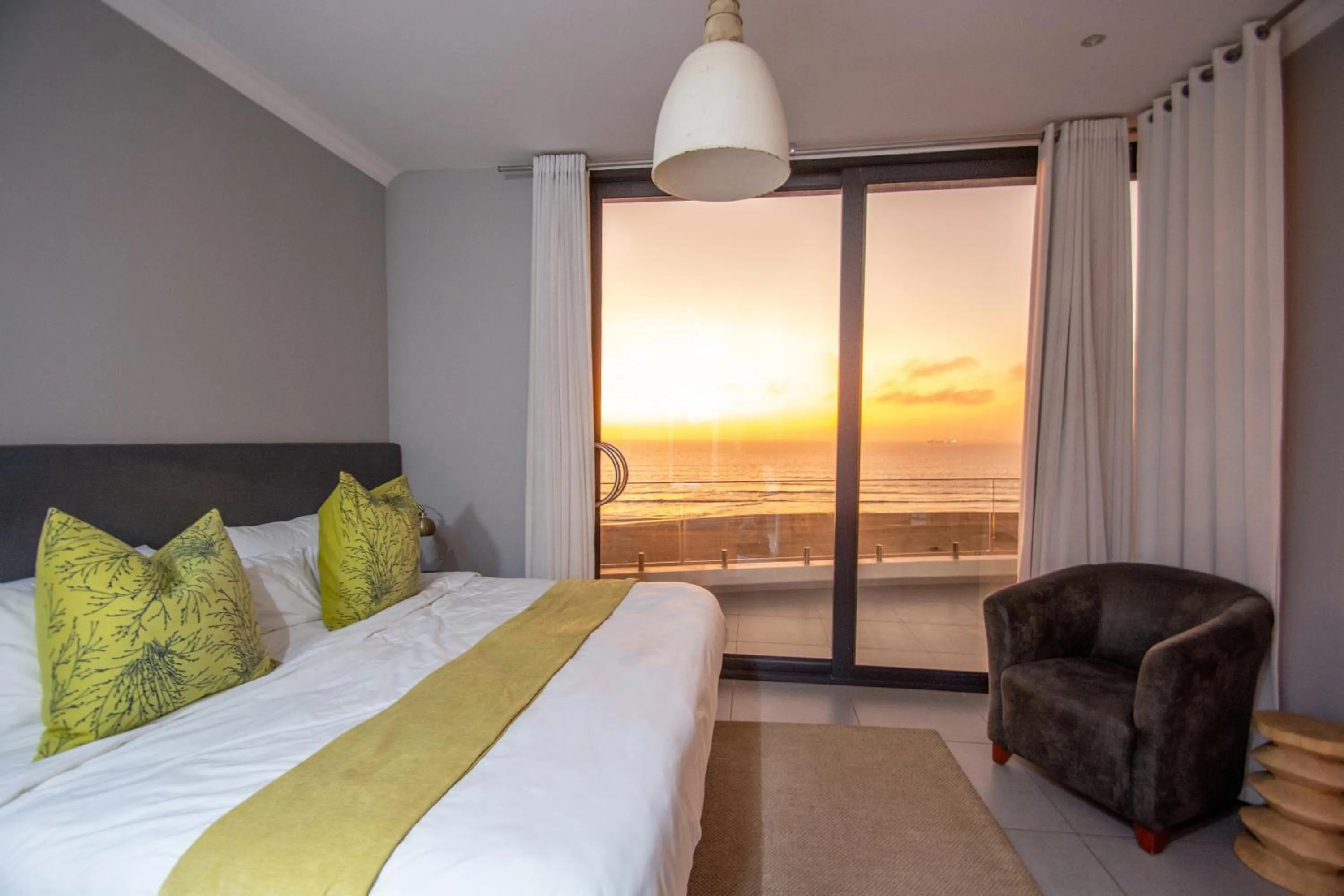 Bed in Bay View Resort Hotel Namibia