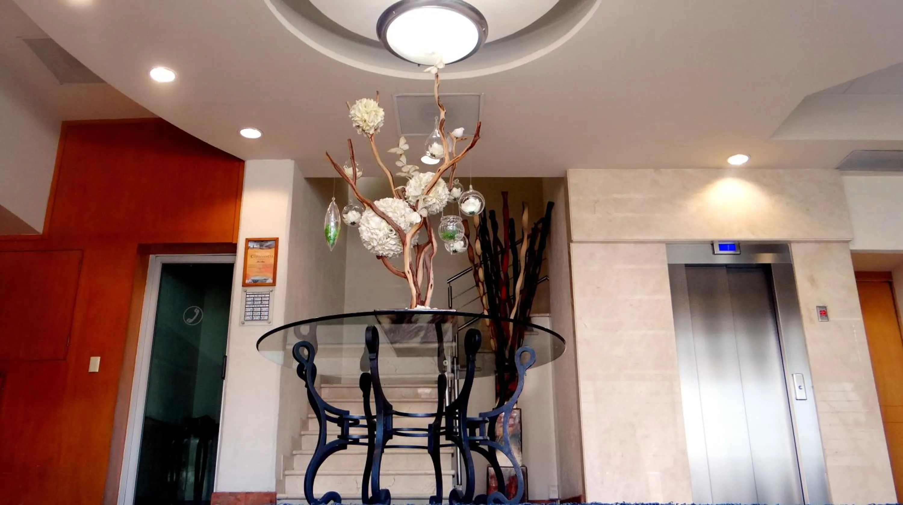 Lobby or reception in Hotel Expo Abastos