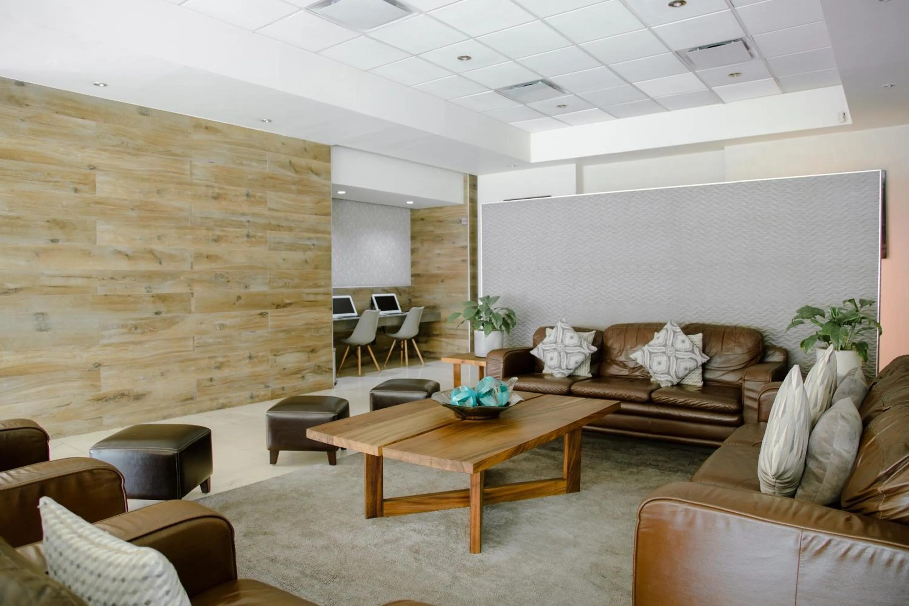 Lobby or reception in Hotel Expo Abastos