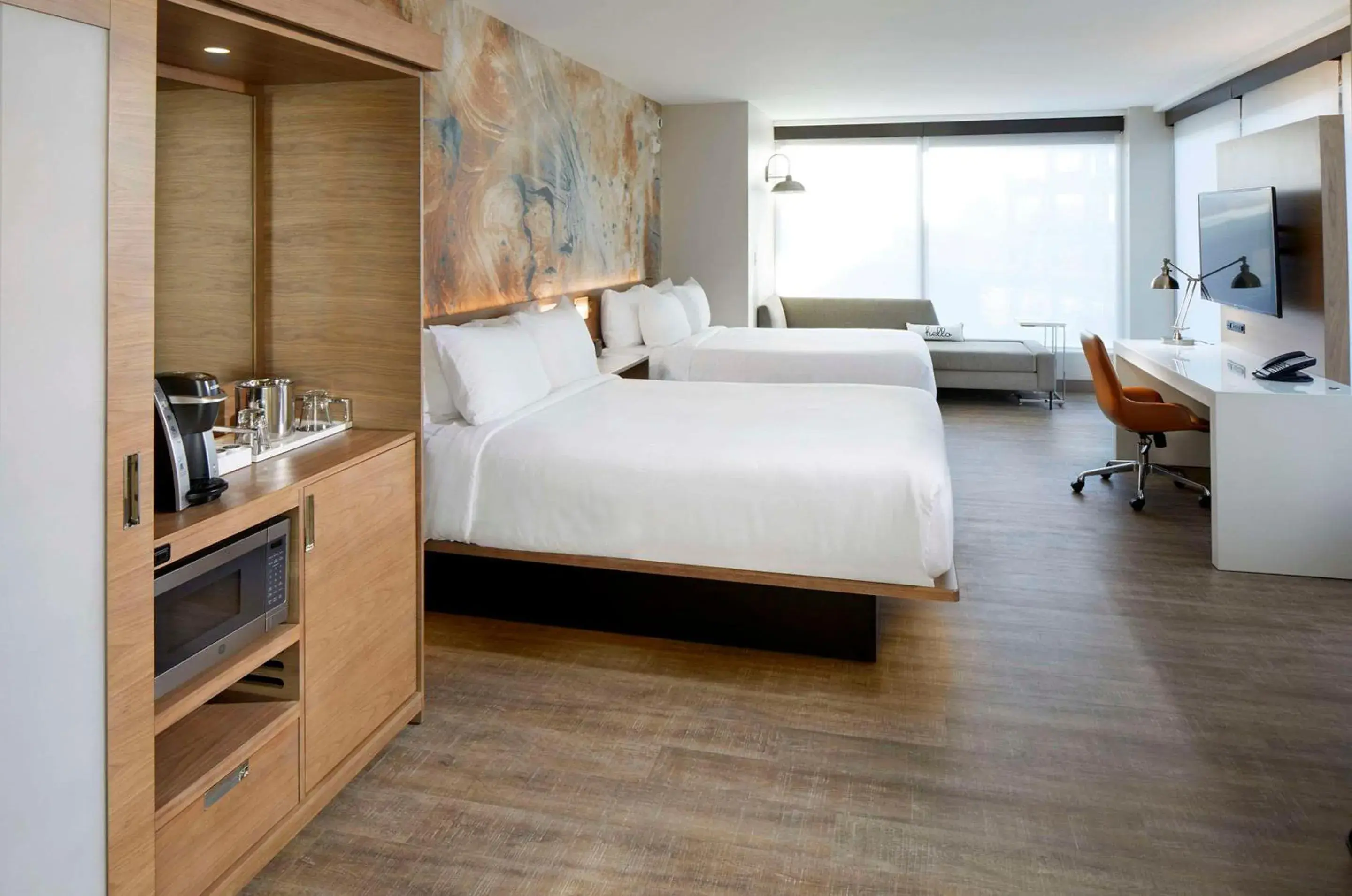 Queen Room with Two Queen Beds - Non-Smoking in Cambria Hotel Phoenix Chandler - Fashion Center Queen Room with Two Queen Beds - Non-Smoking in Cambria Hotel Phoenix Chandler - Fashion Center