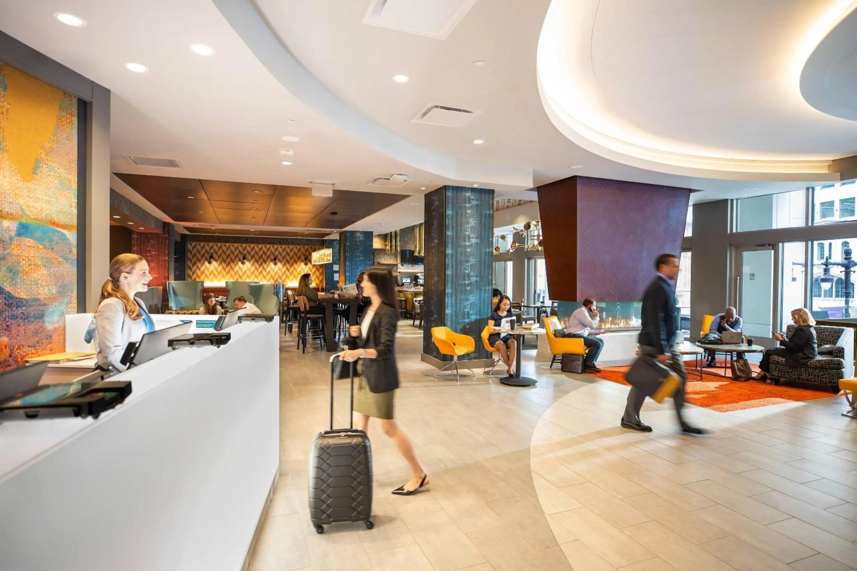 Lobby or reception in Cambria Hotel Philadelphia Downtown - Center City
