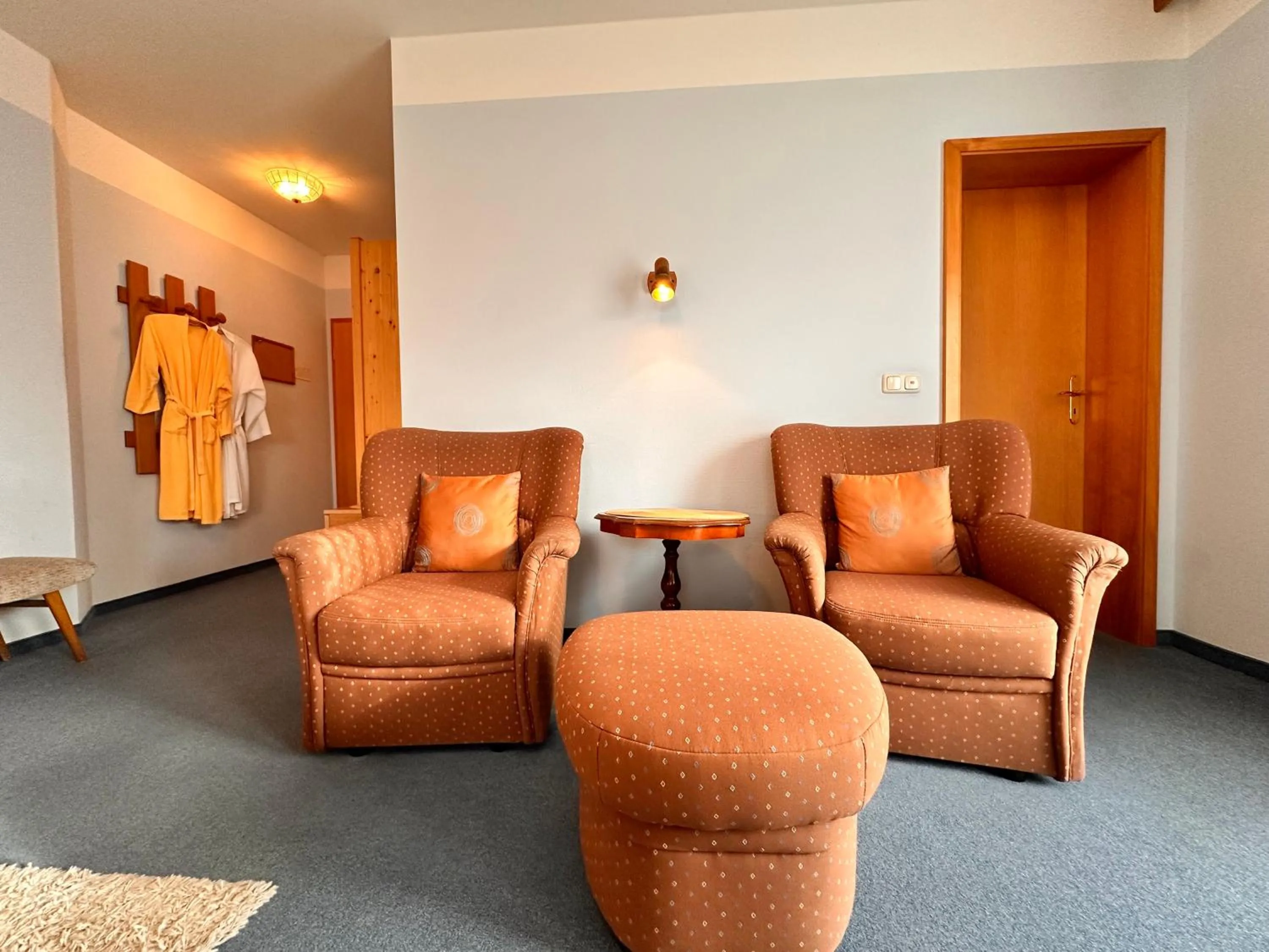 Seating area in Pension zum Löwen, Parkplatz, Wlan, Zentral