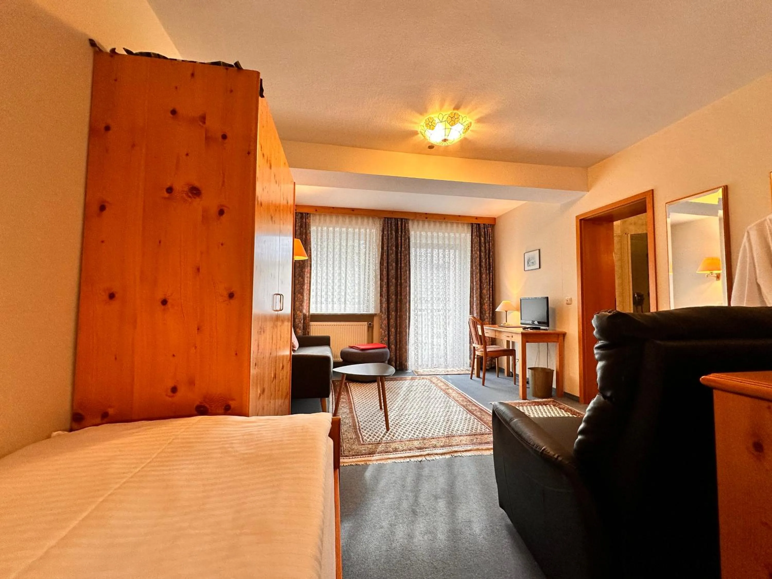 Bed in Pension zum Löwen, Parkplatz, Wlan, Zentral