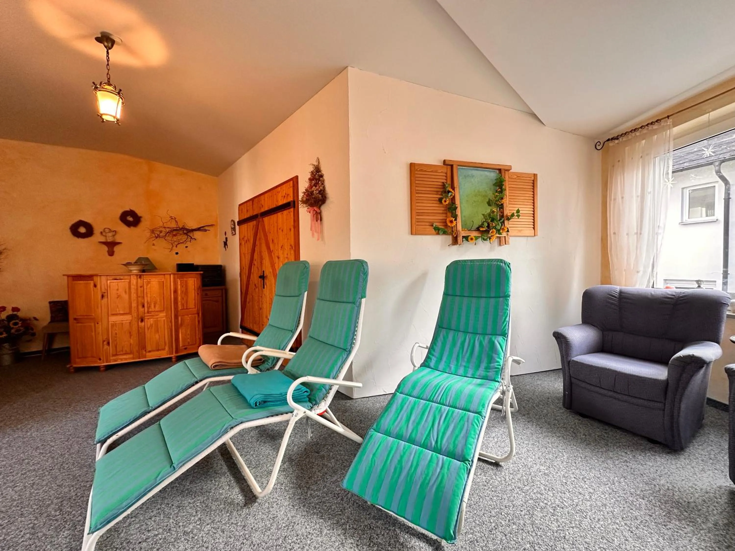 Sauna in Pension zum Löwen, Parkplatz, Wlan, Zentral