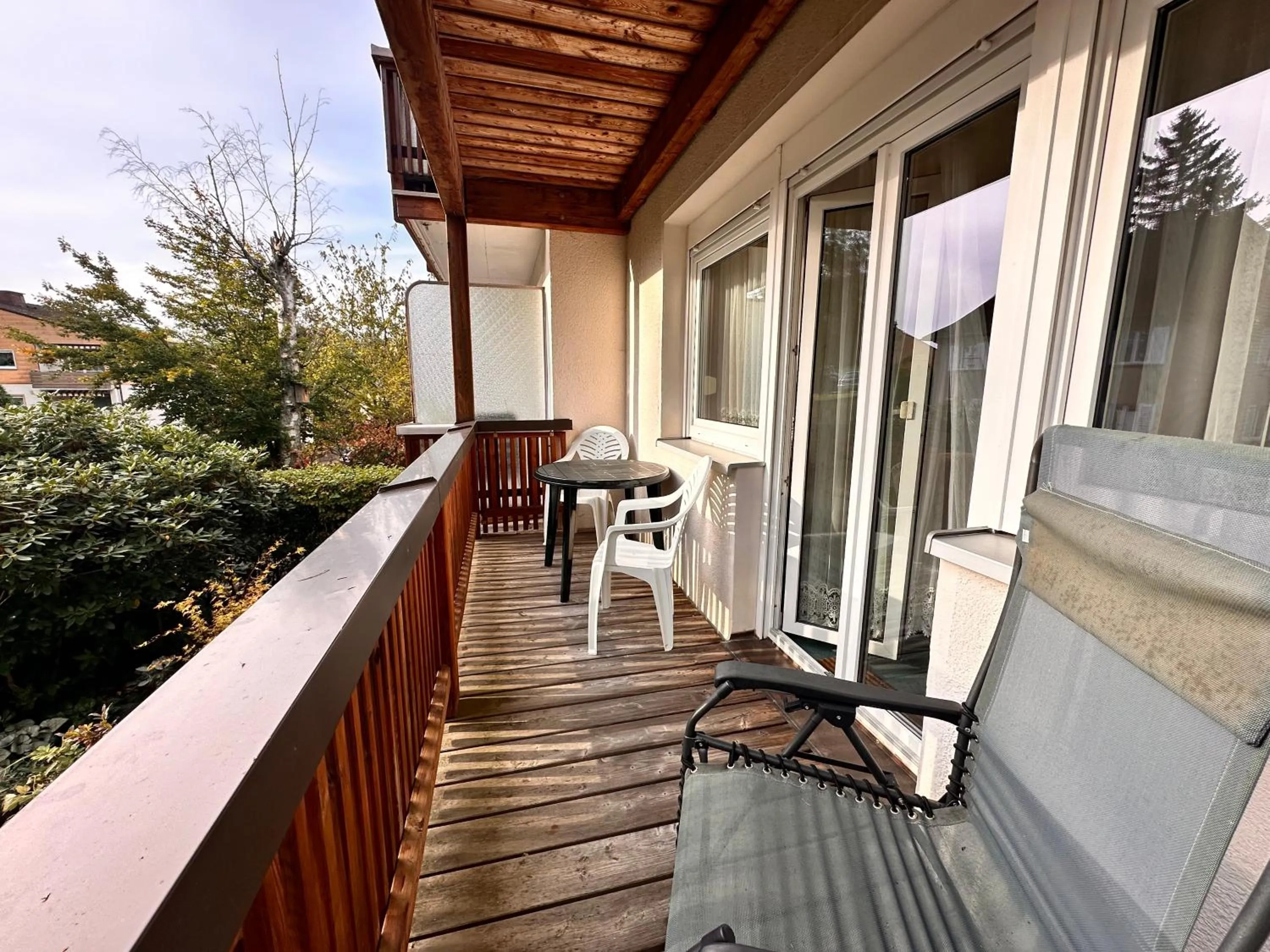 Balcony/Terrace in Pension zum Löwen, Parkplatz, Wlan, Zentral