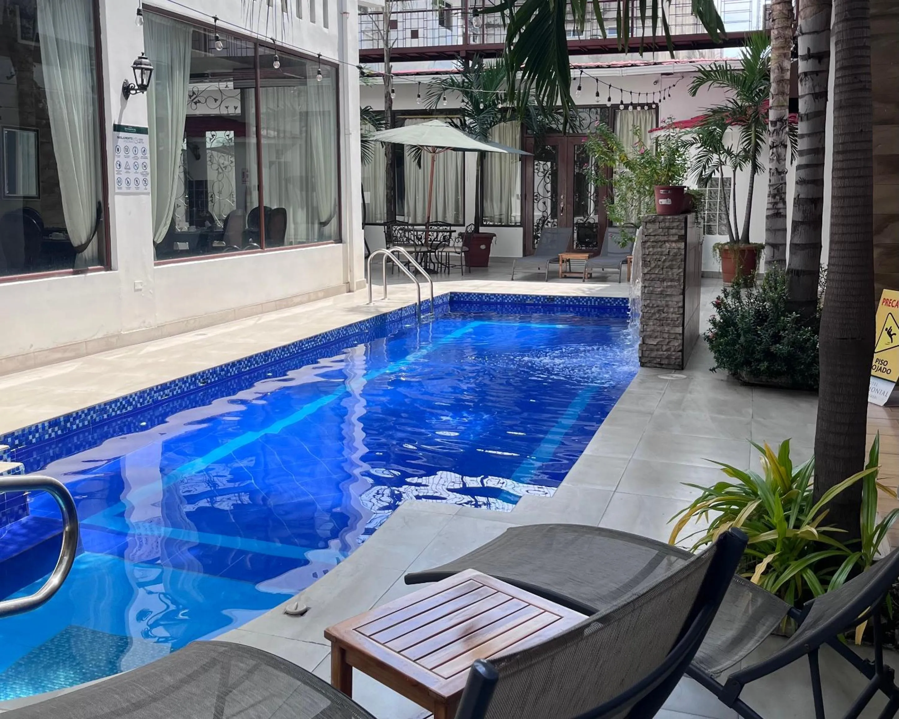 Pool view in Hotel Patrimonial by Greenfield