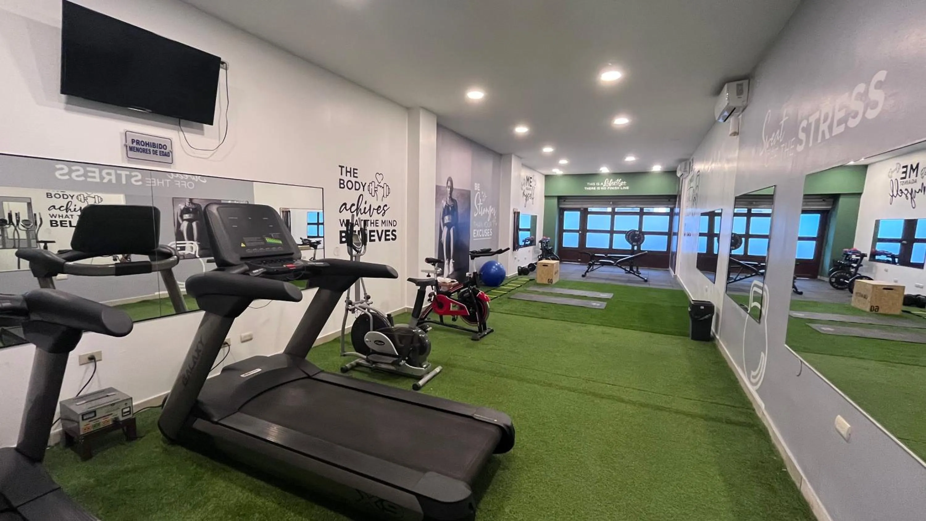 Fitness centre/facilities in Hotel Patrimonial by Greenfield