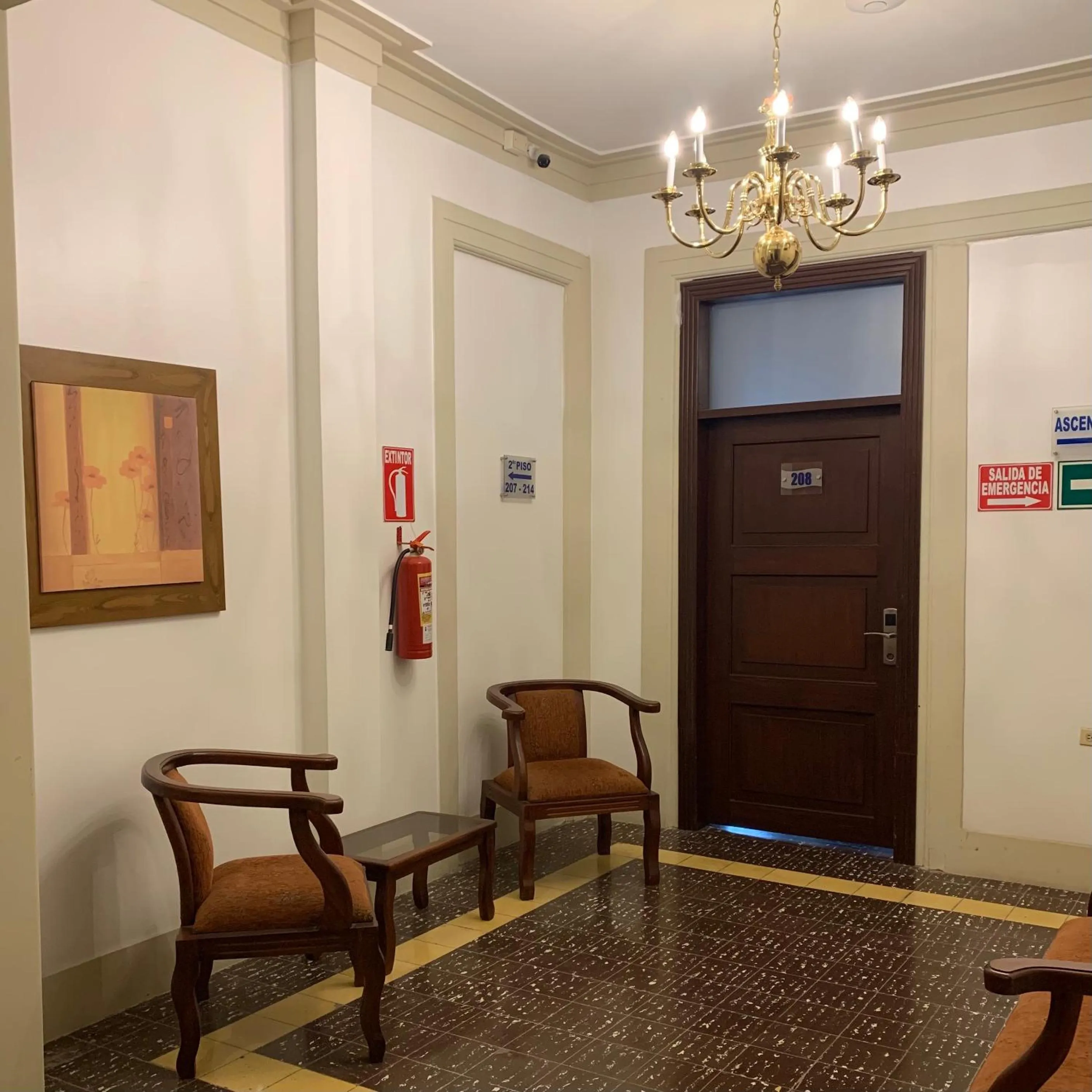 Living room in Hotel Patrimonial by Greenfield