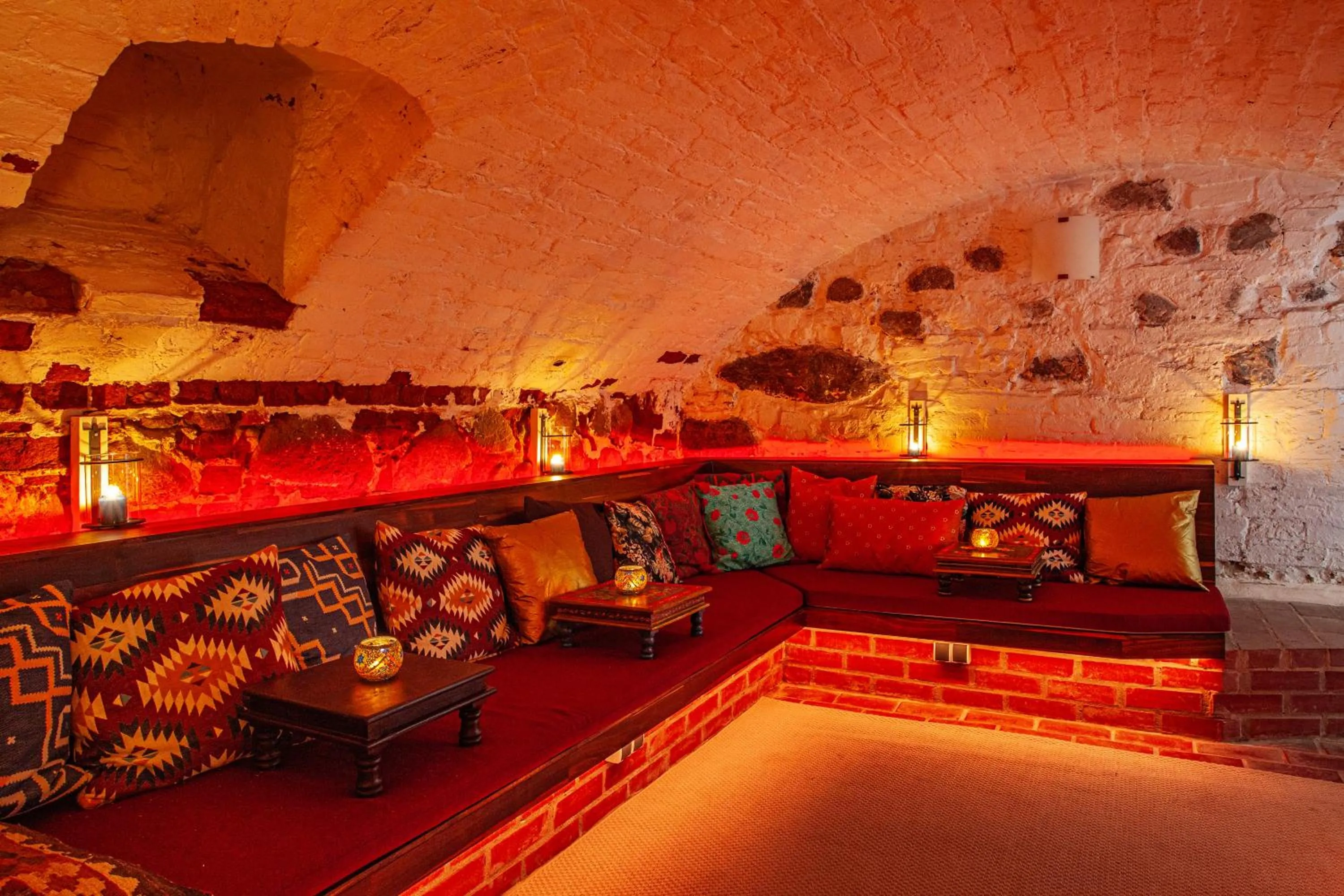 Bed in Schlosshotel Ziethen