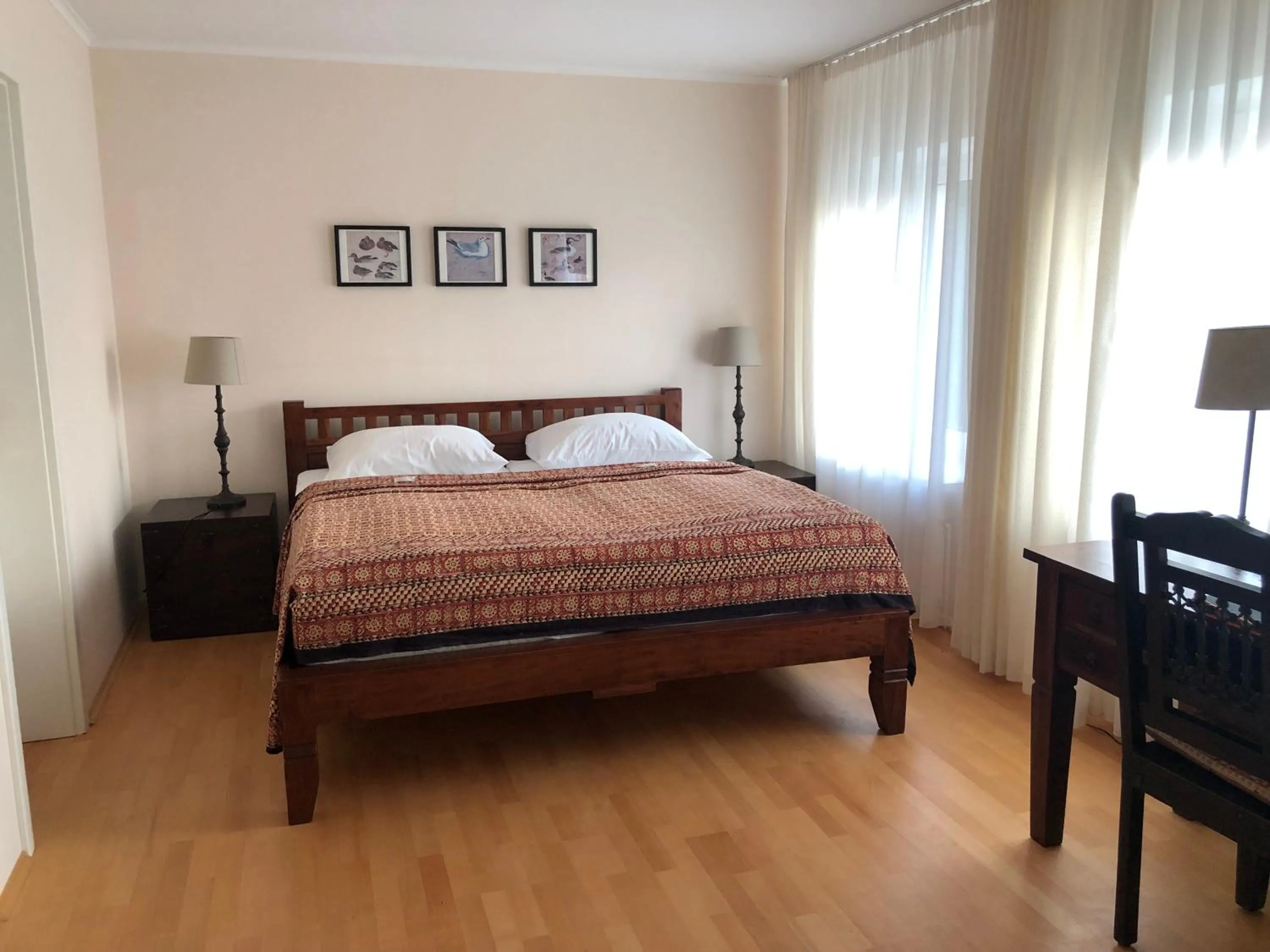 Bed in Schlosshotel Ziethen