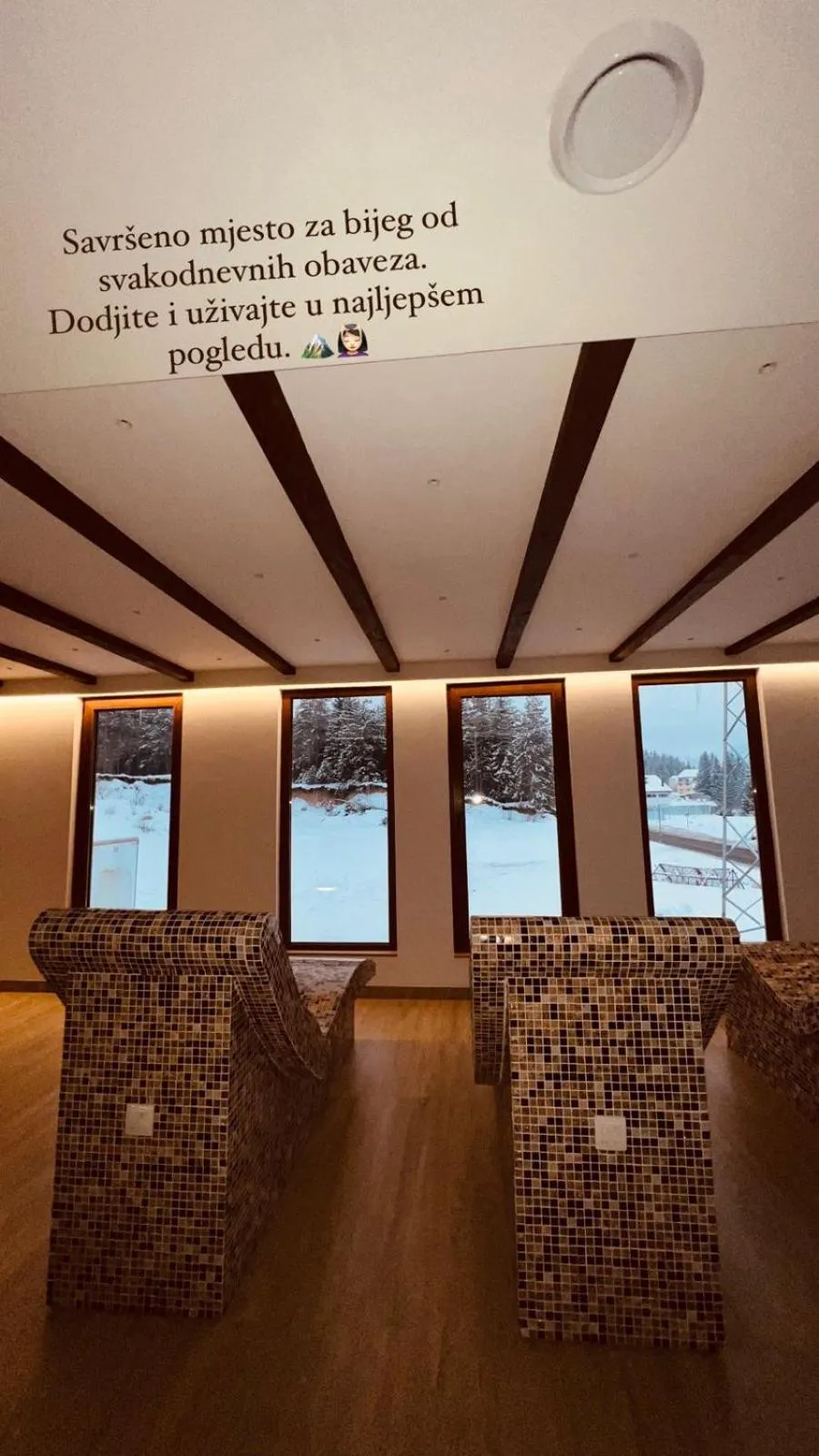 Sauna in Hotel Enigma