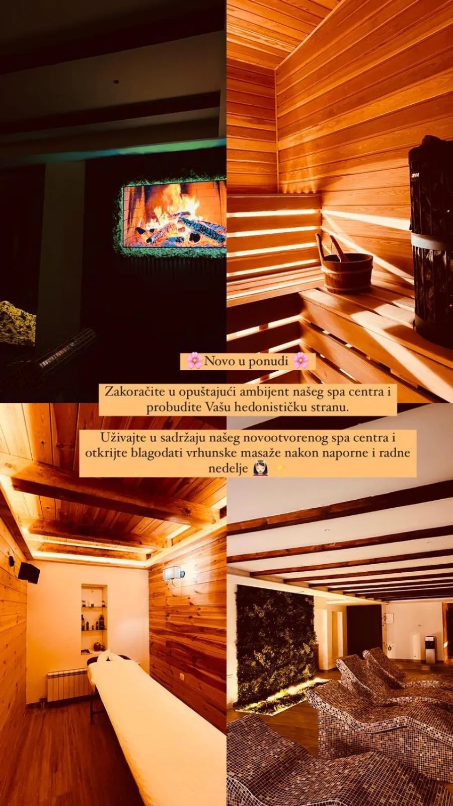 Sauna in Hotel Enigma