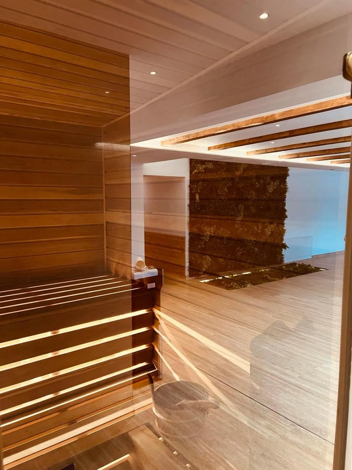 Sauna in Hotel Enigma