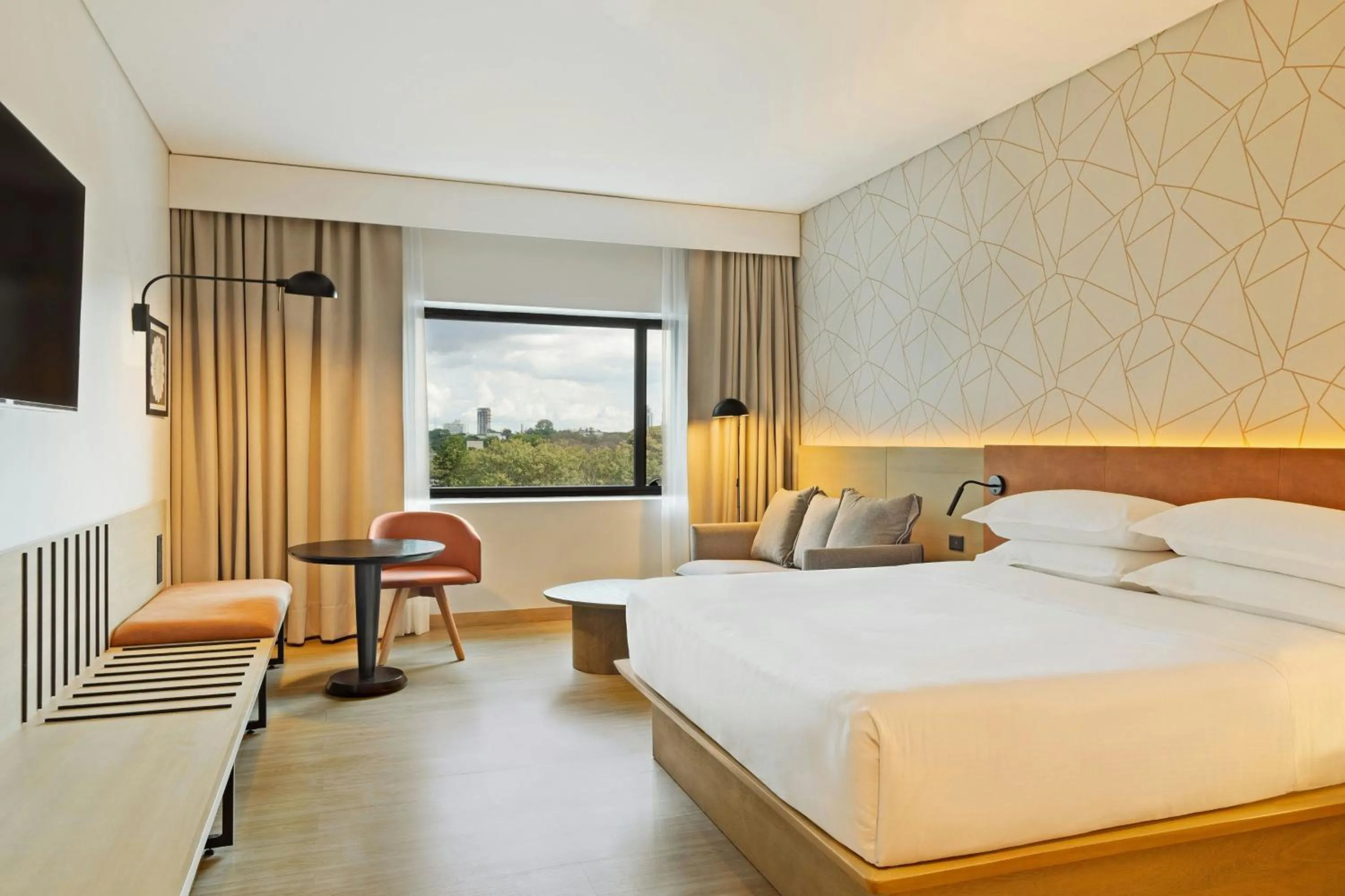 Photo of the whole room, Bed in Sheraton Asuncion Hotel