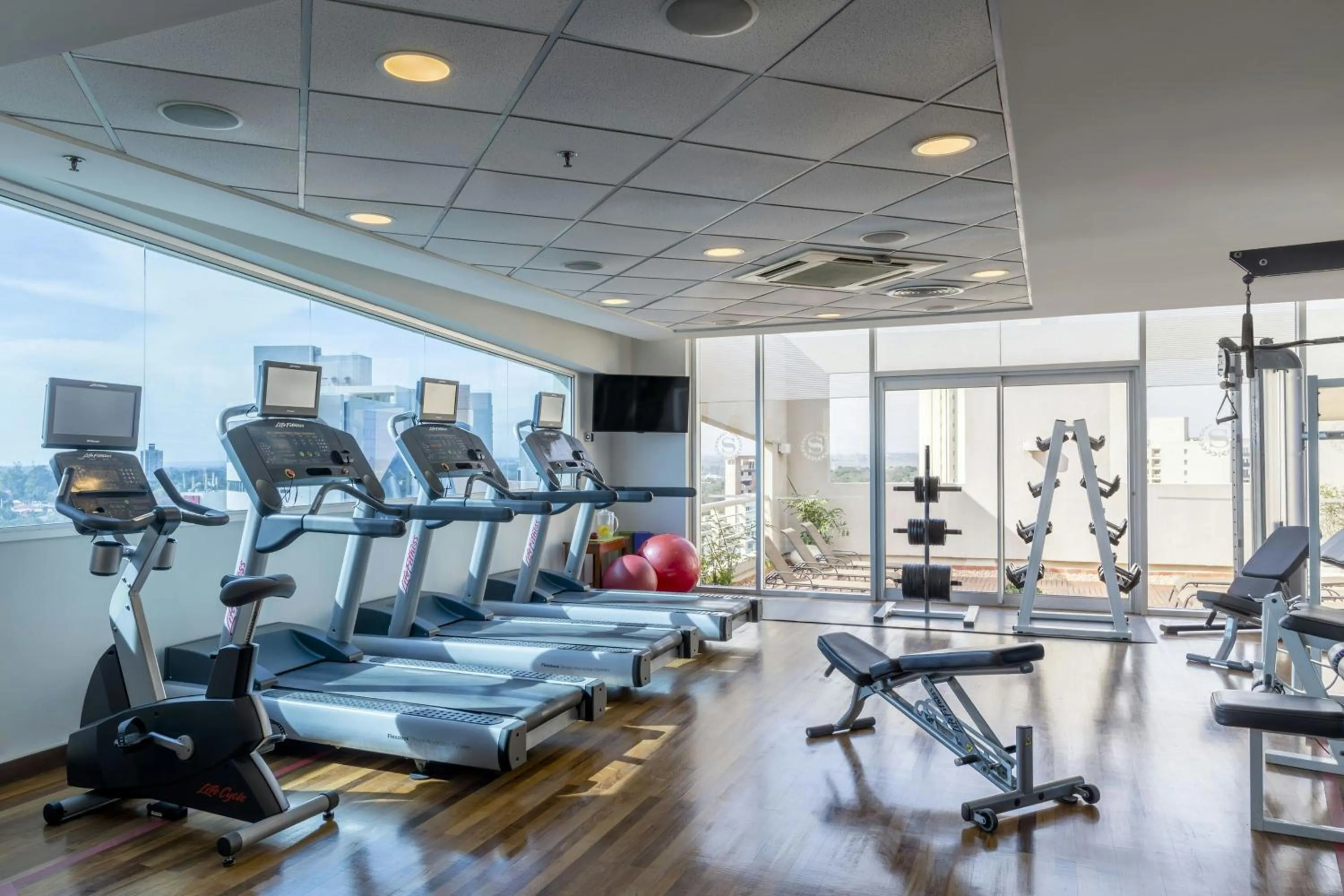 Fitness centre/facilities in Sheraton Asuncion Hotel