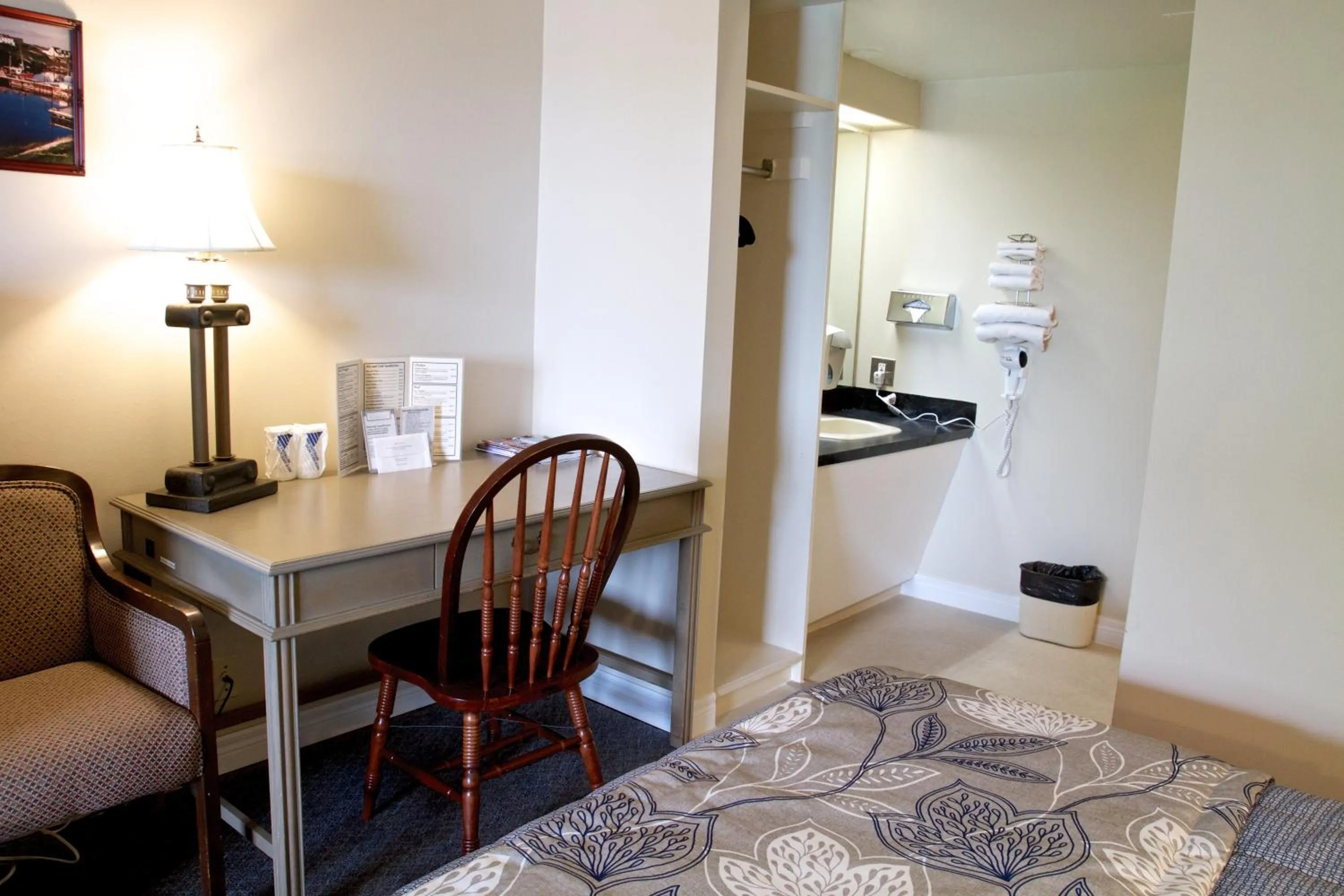 Seating area in Chebucto Inn