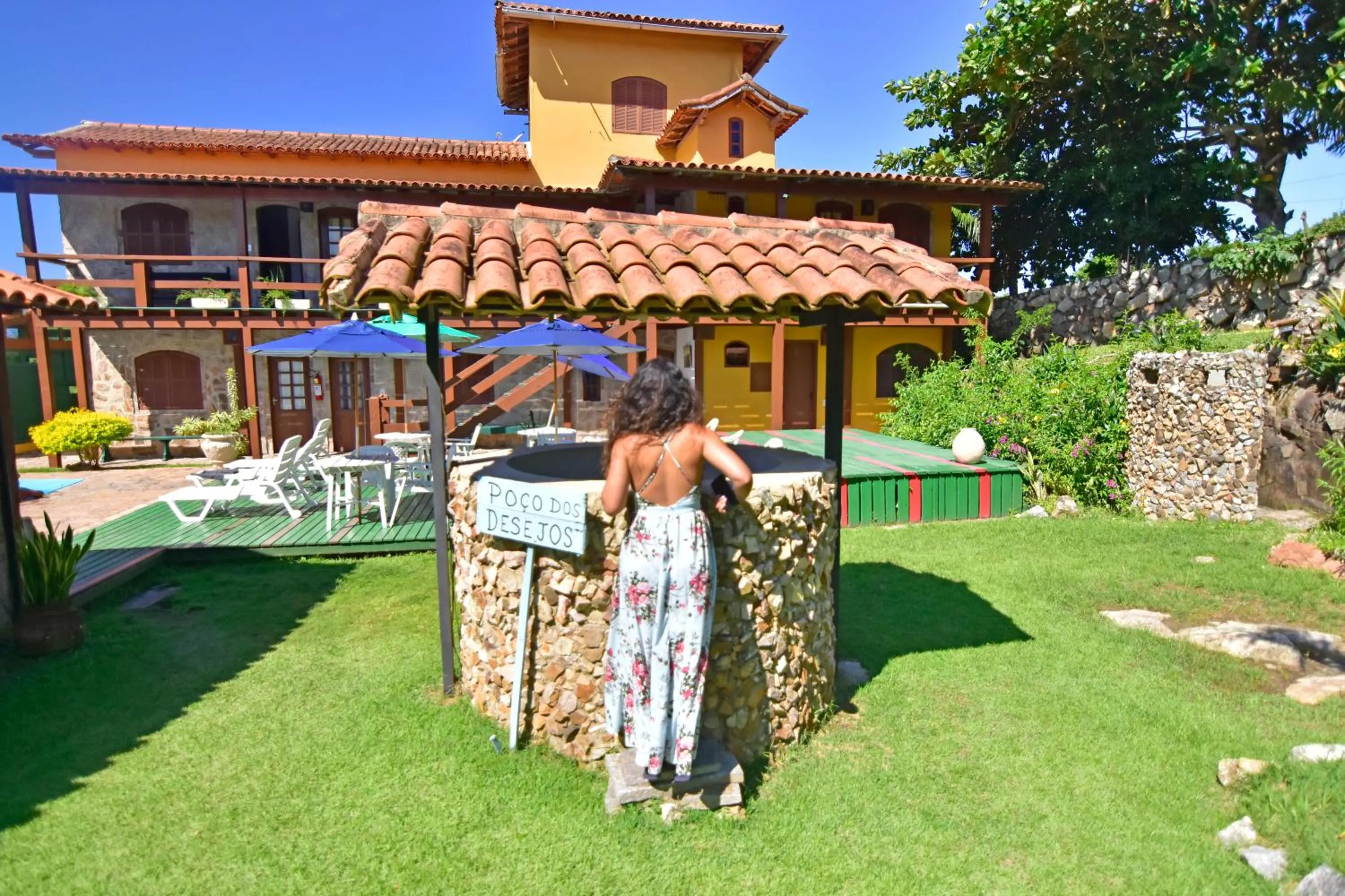 Garden in Pousada Tanto Mar