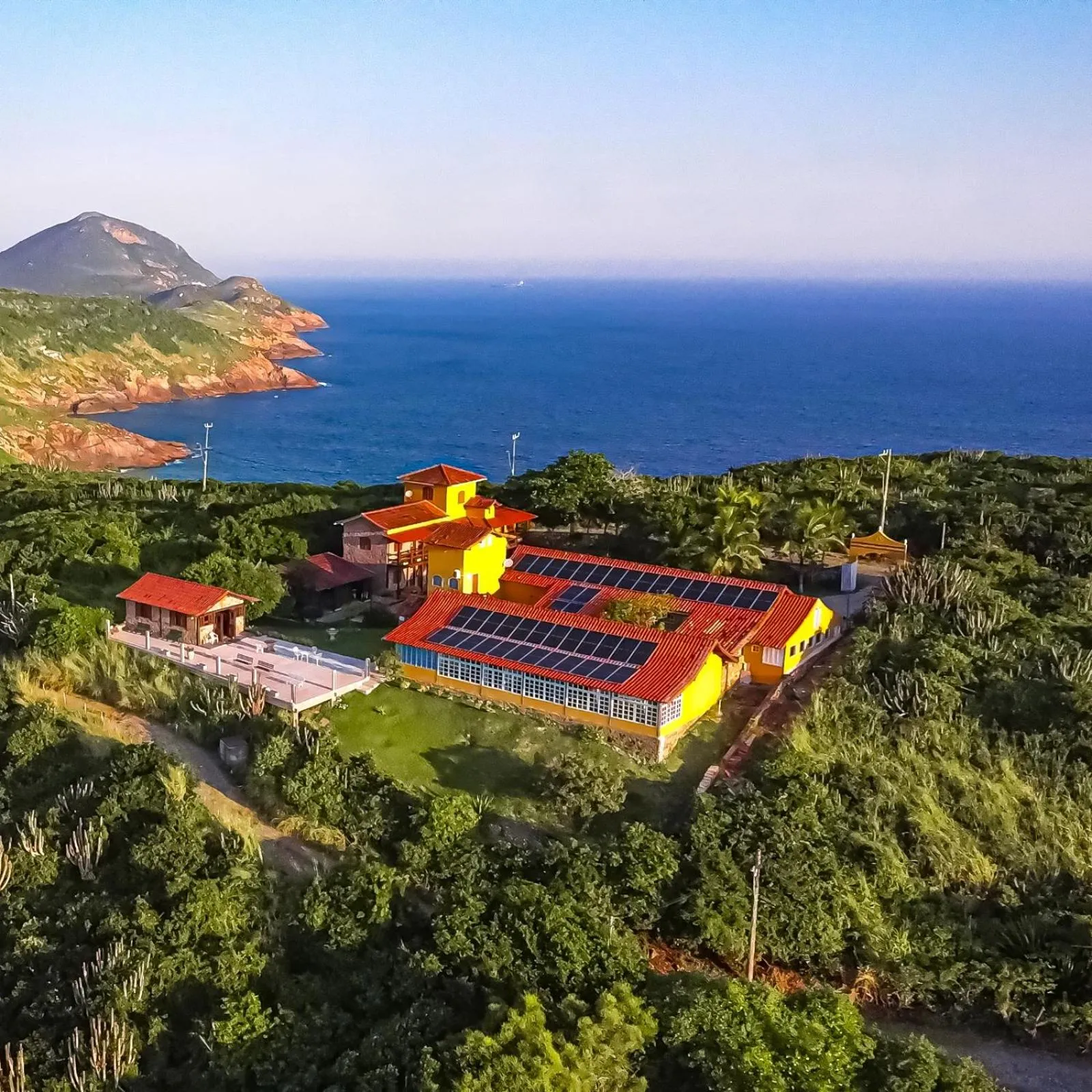 Bird's eye view in Pousada Tanto Mar