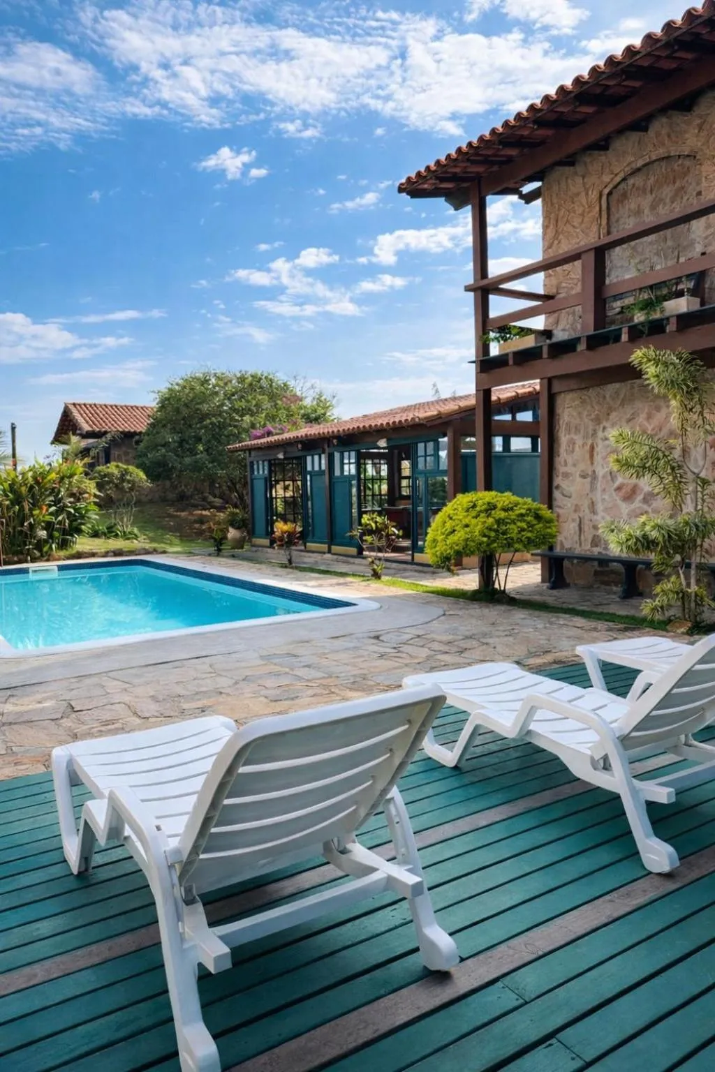 Garden in Pousada Tanto Mar