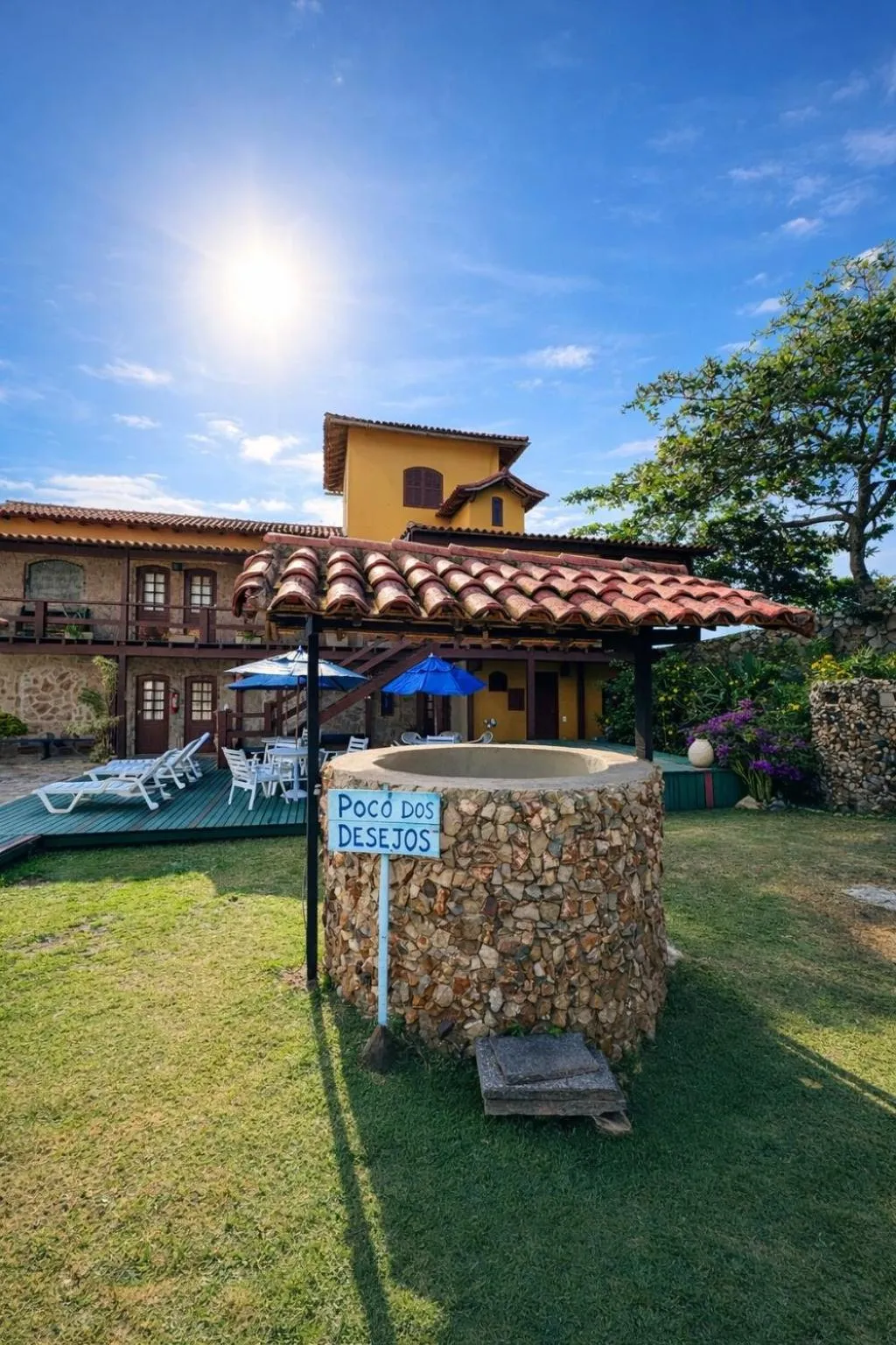 Garden in Pousada Tanto Mar