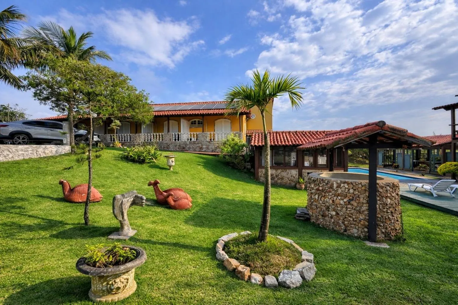 Garden in Pousada Tanto Mar