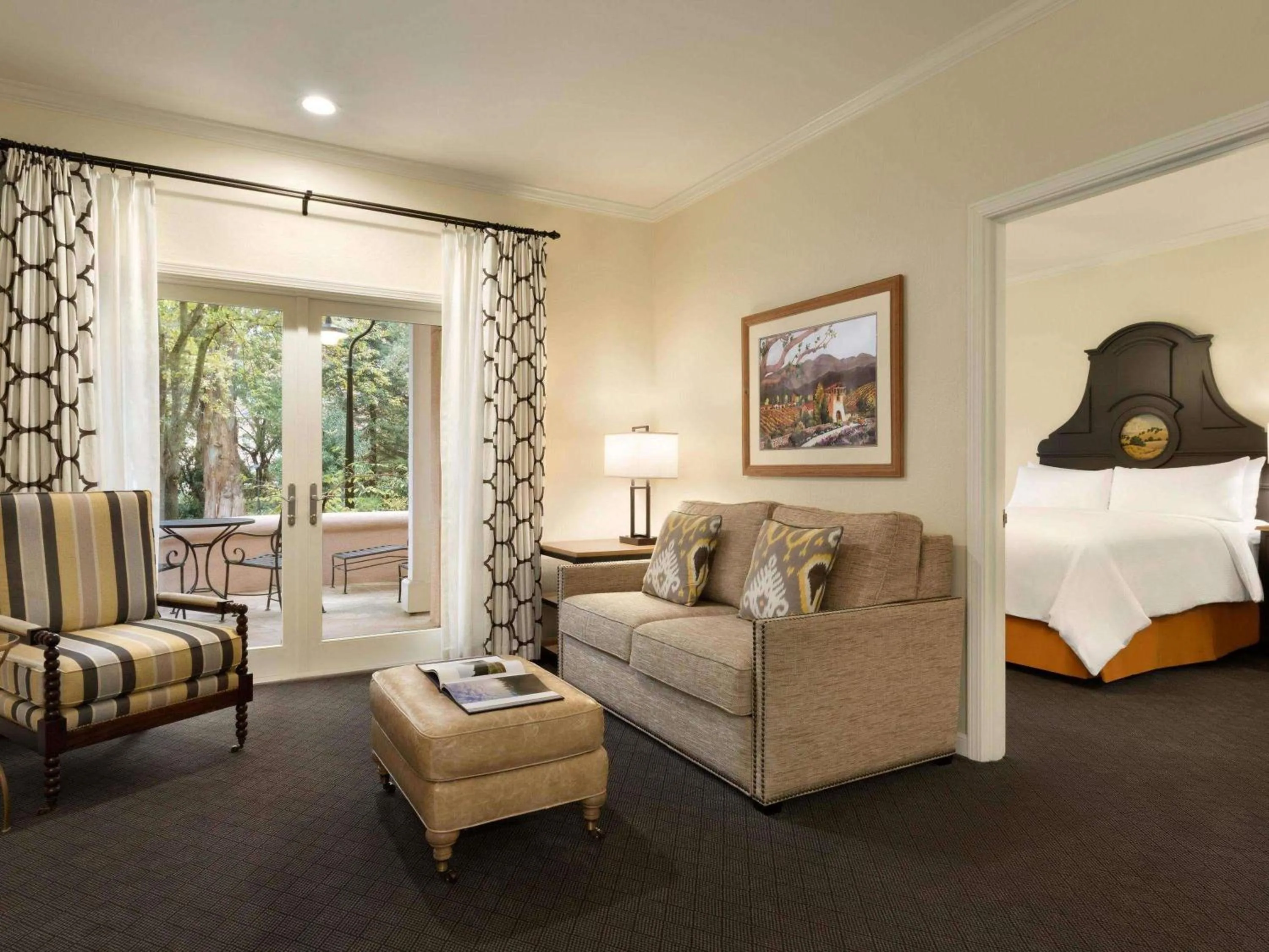 Bedroom, Bed in Fairmont Sonoma Mission Inn & Spa