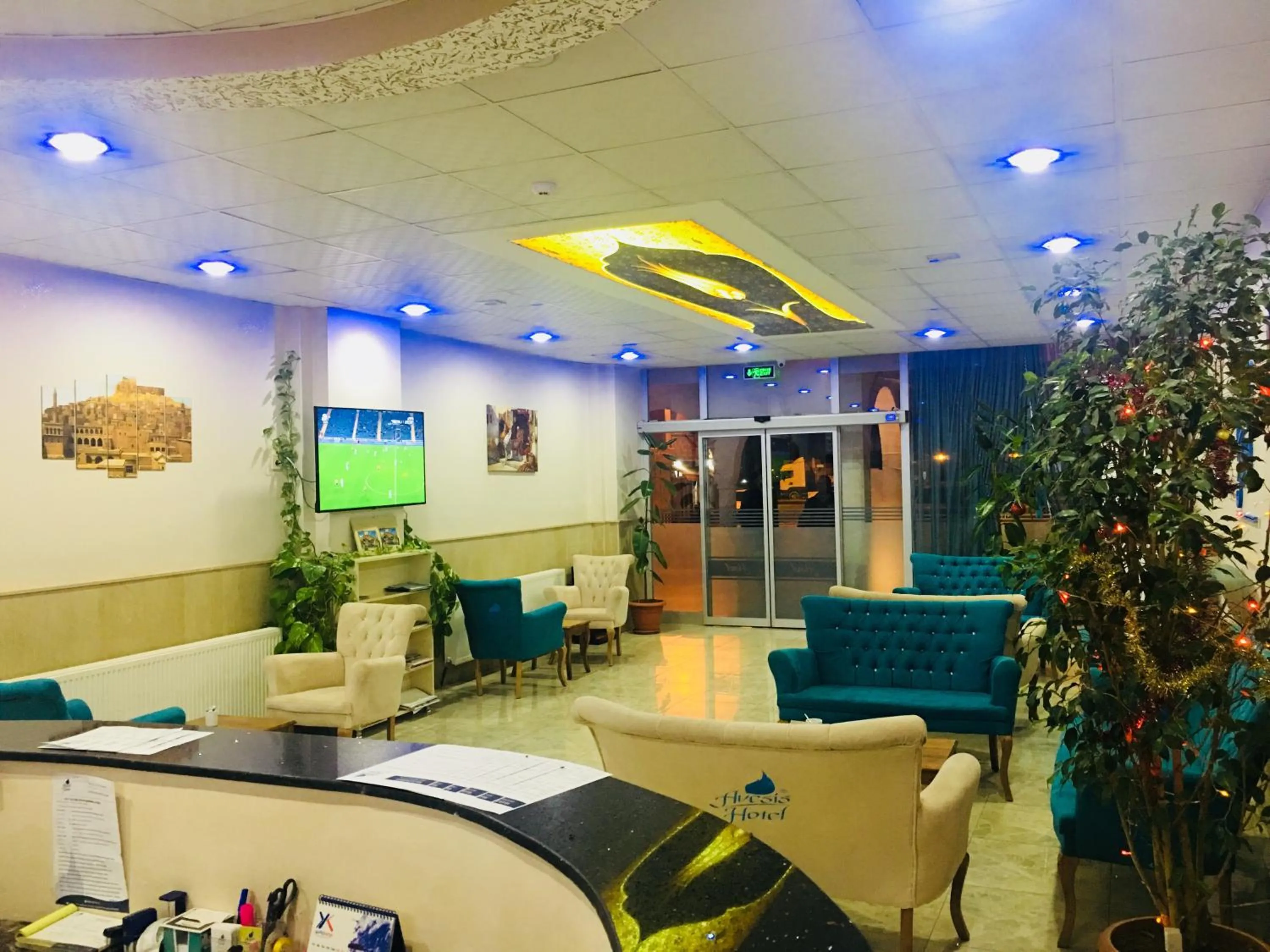 Lobby or reception in Avesis Hotel