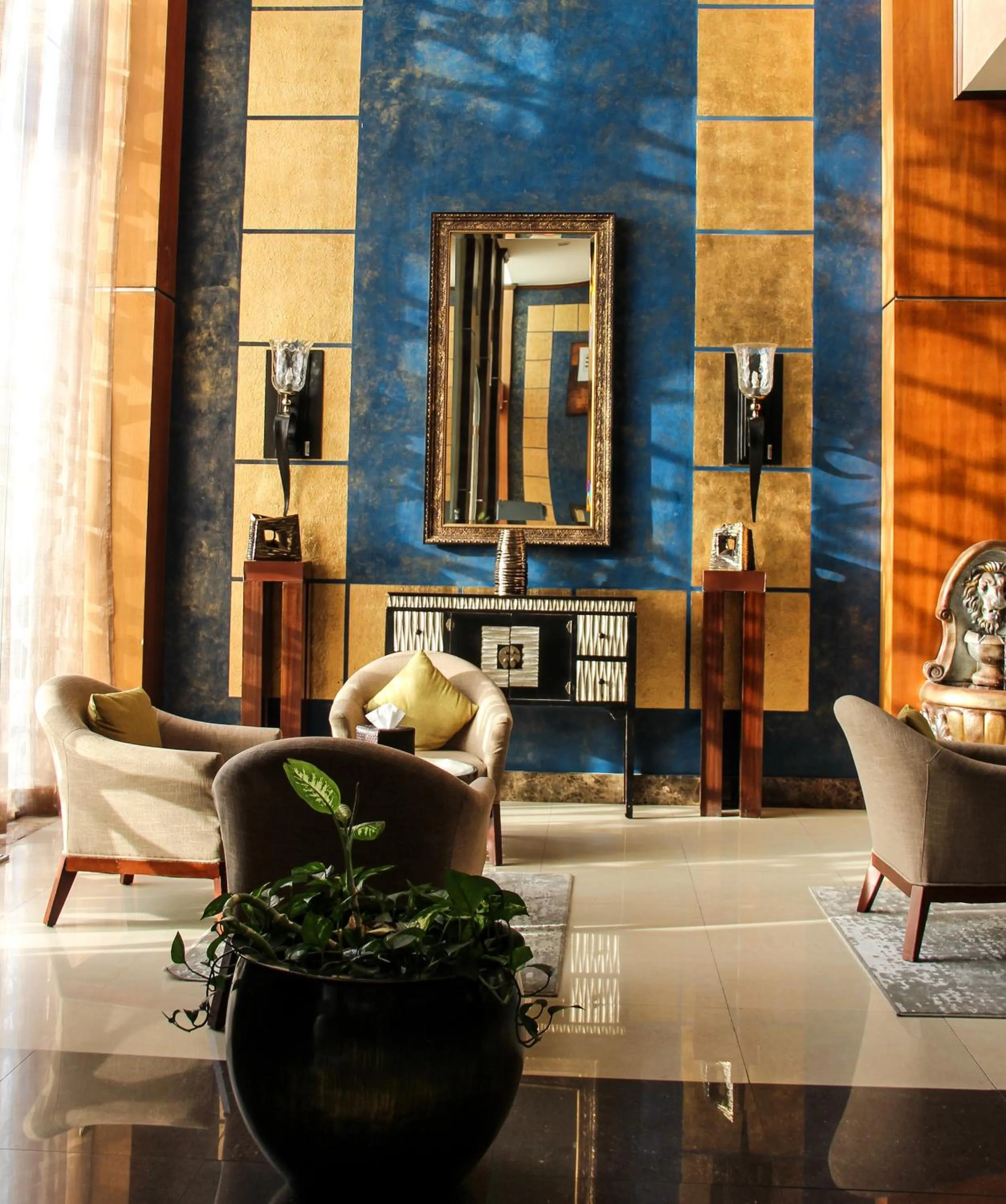 Lobby or reception in Golden Tulip Al Khobar