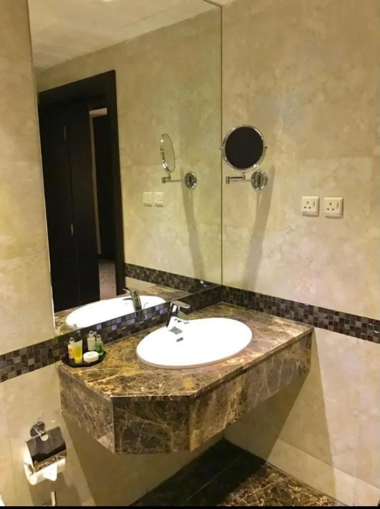Bathroom in Golden Tulip Al Khobar