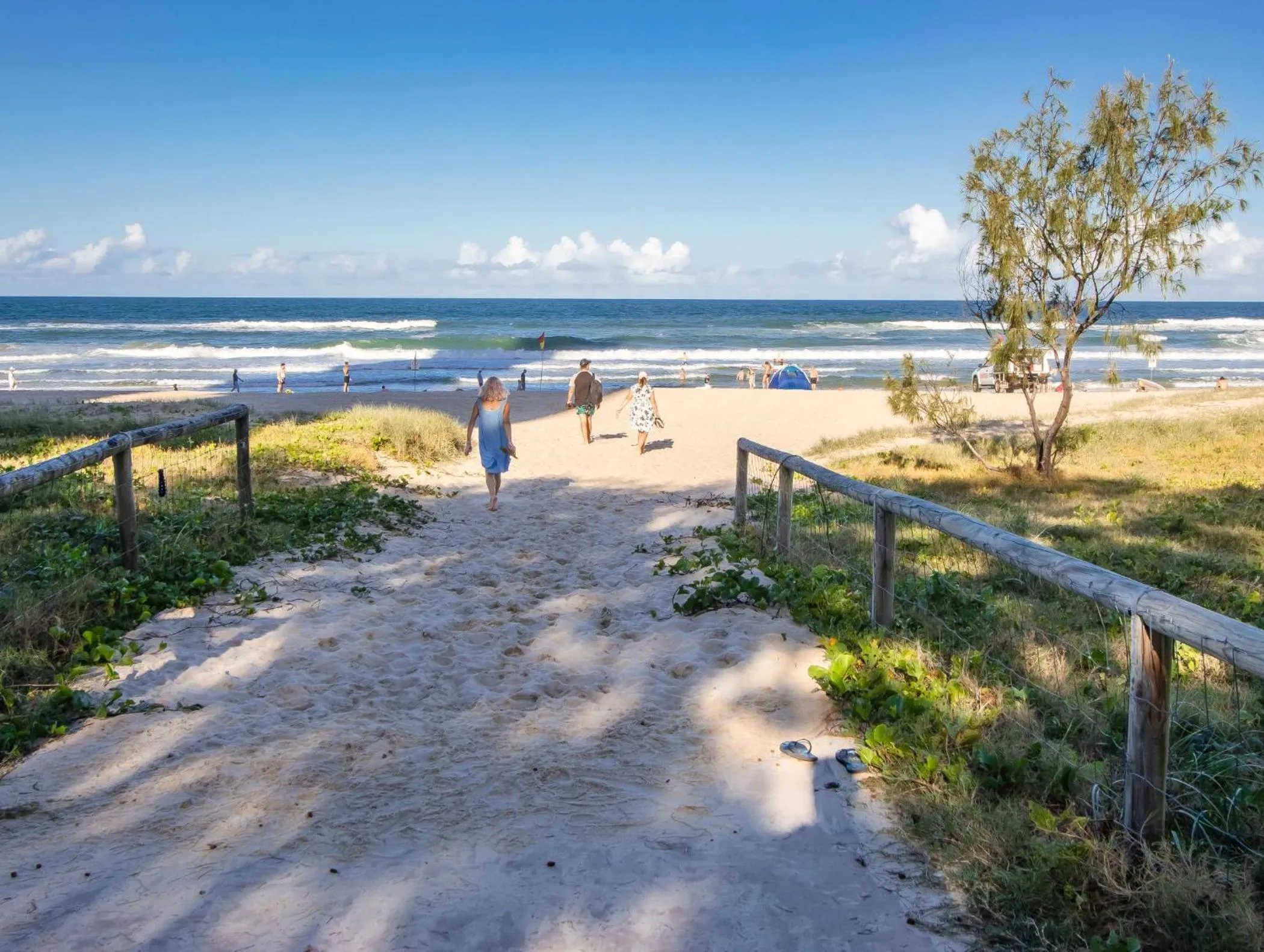 Beach in Baronnet Apartments