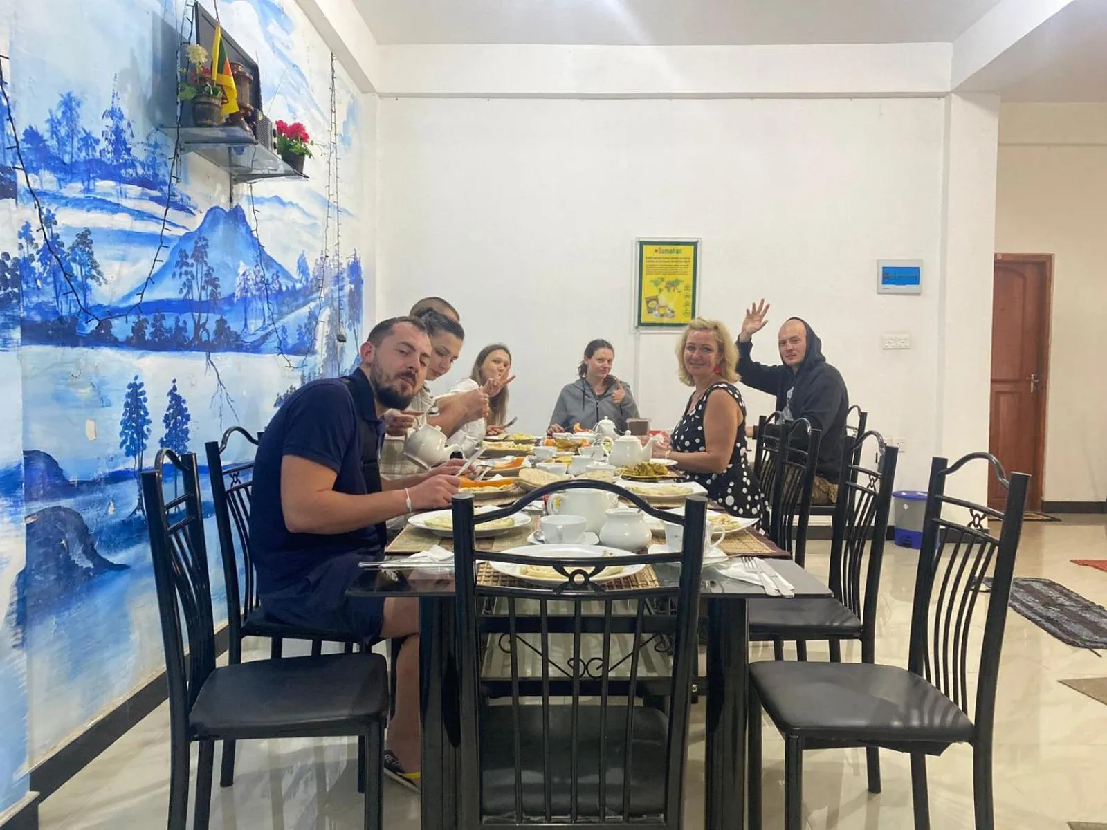 Breakfast in Mountain Villa Adam's Peak