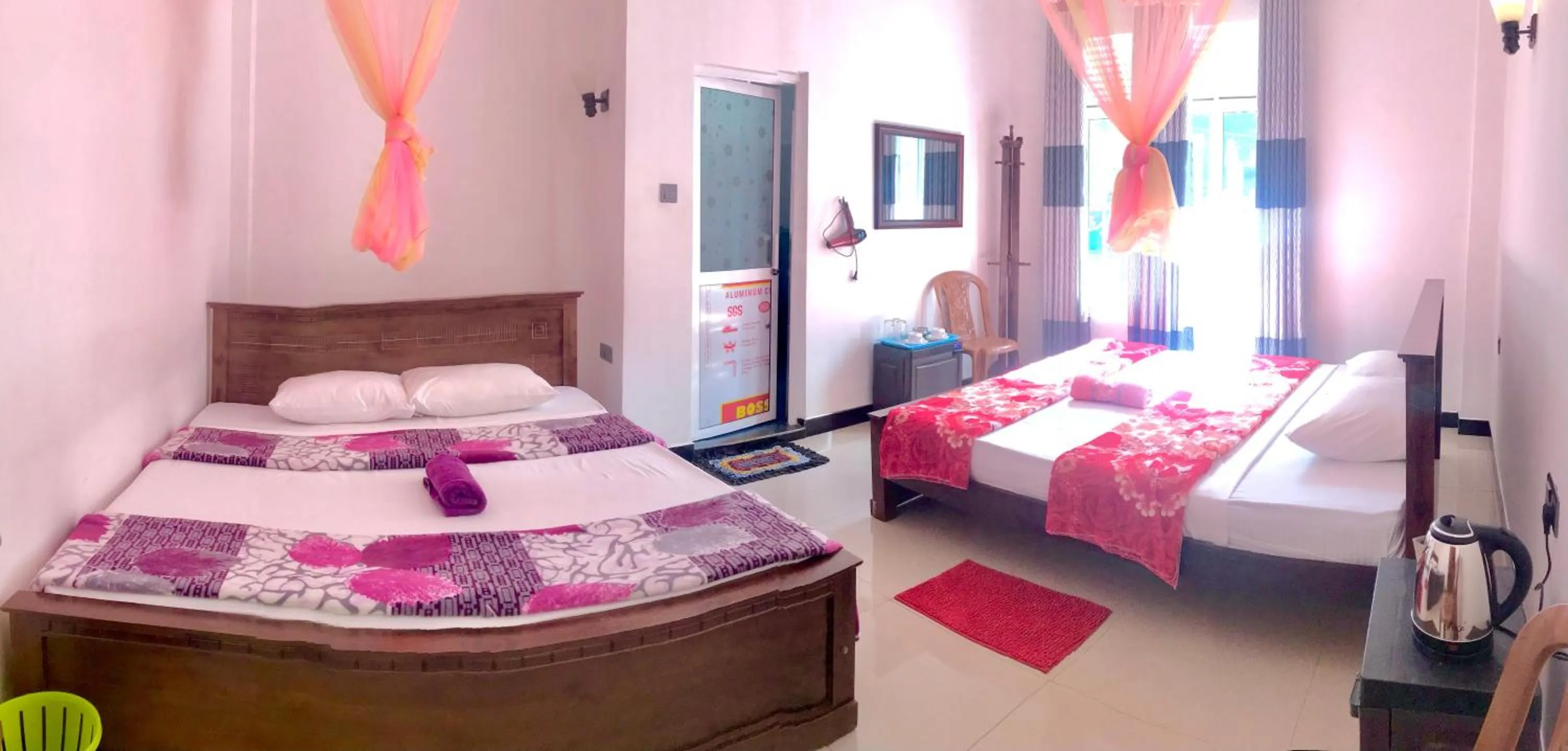 Bed in Mountain Villa Adam's Peak