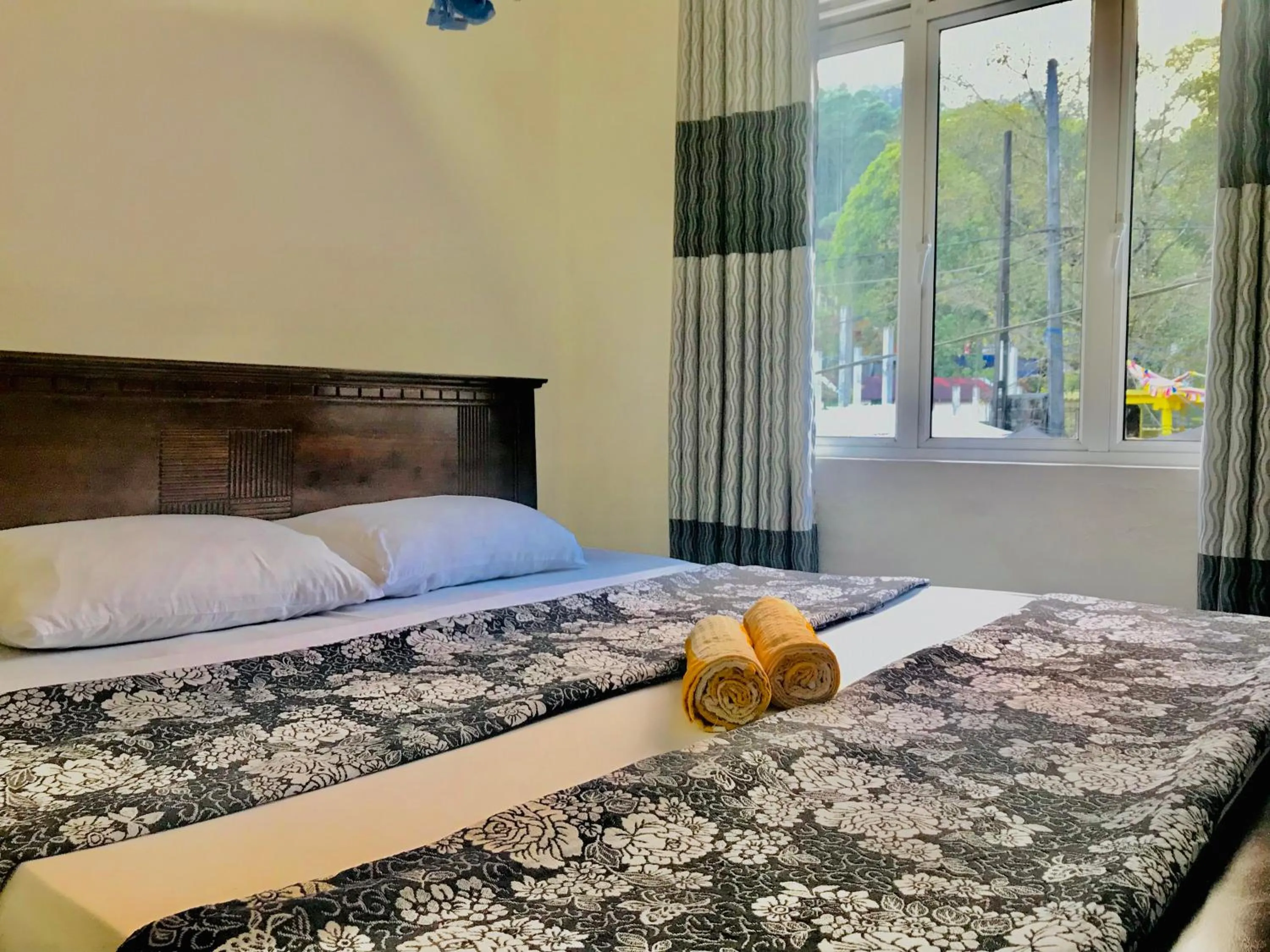 Bed in Mountain Villa Adam's Peak