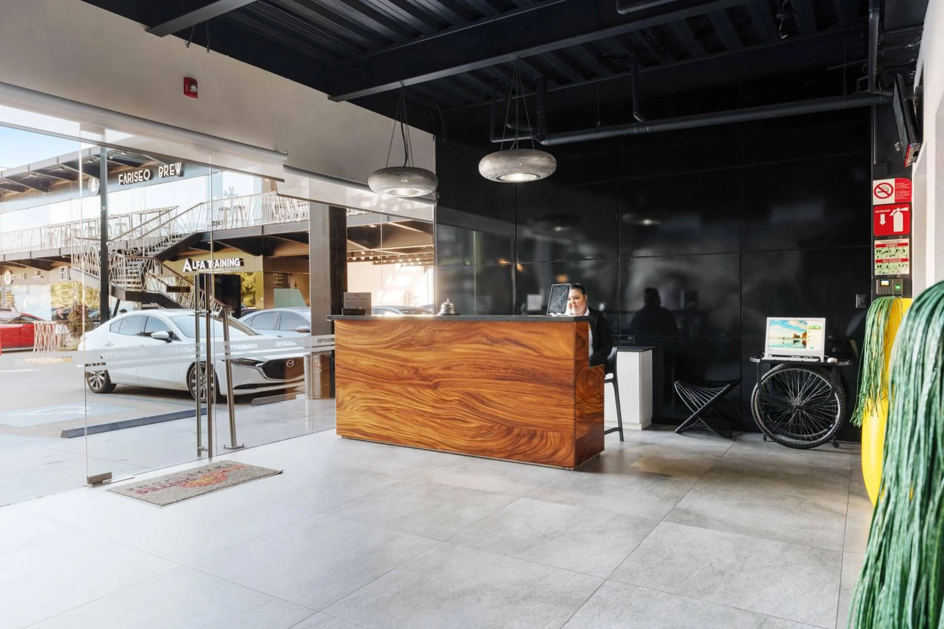 Lobby or reception in Homesuites Malecon